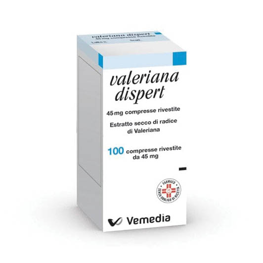 Valeriana dispert 45 mg compresse rivestite