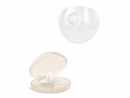 Suavi paracapezzoli silicone 2 pezzi taglia m