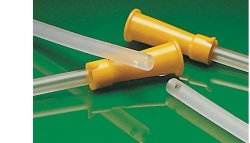 Catetere per aspirazione tracheale mully ch12 per rimuovere le secrezioni dalla bocca e dalla trachea, prodotto in pvc medicale. foro terminale e due