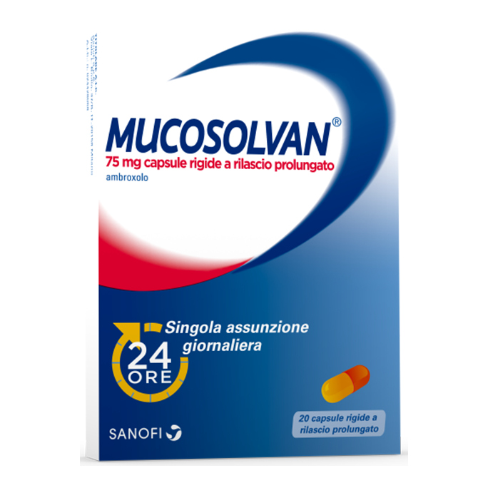 Mucosolvan 75 mg capsule rigide a rilascio prolungato