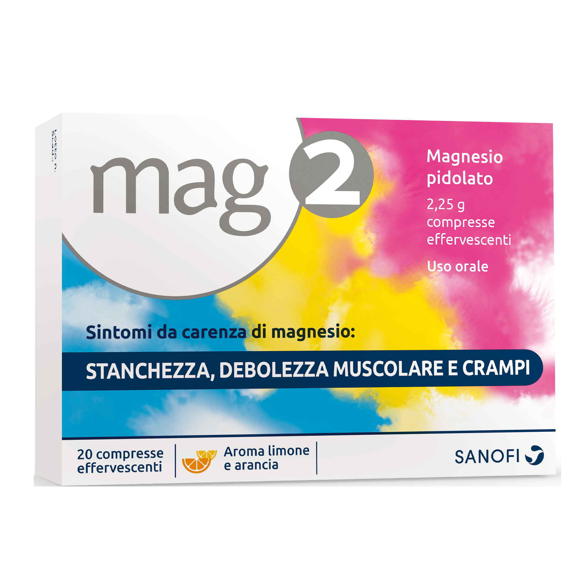 Mag2 2,25 g compresse effervescenti