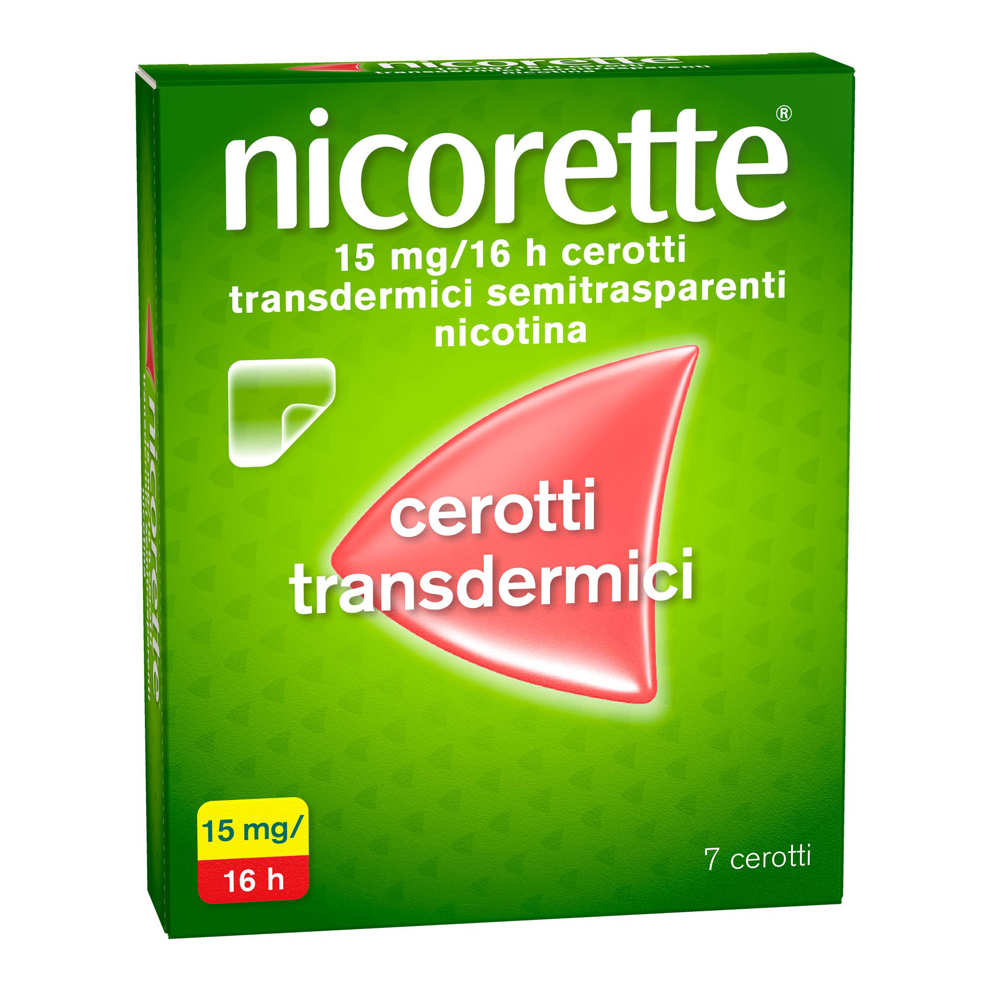 Nicorette cerotti transdermici semitrasparenti