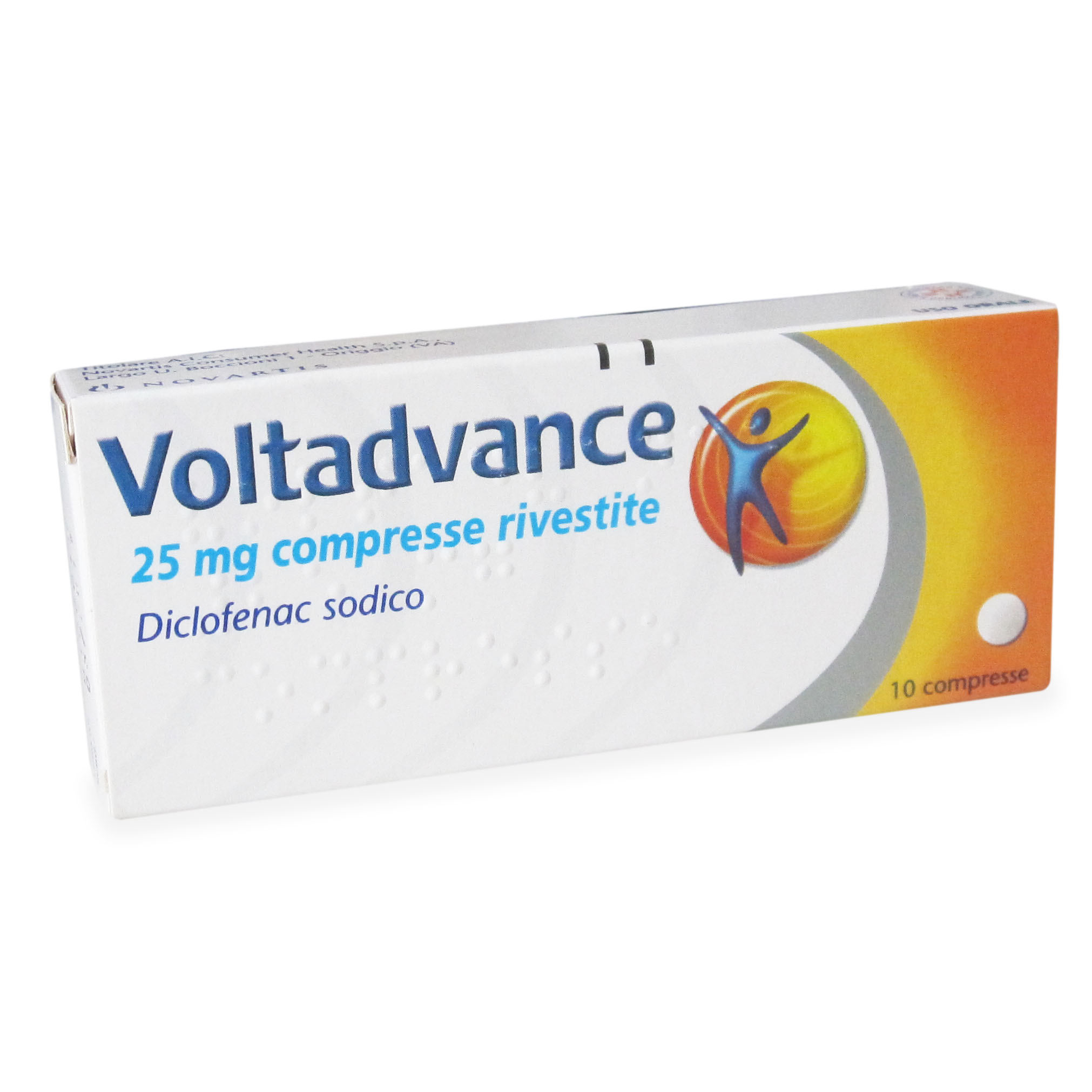 Voltadvance 25 mg 10 compresse