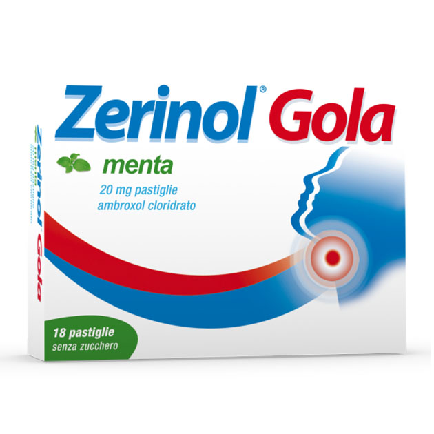 Zerinol gola menta 20 mg pastiglie