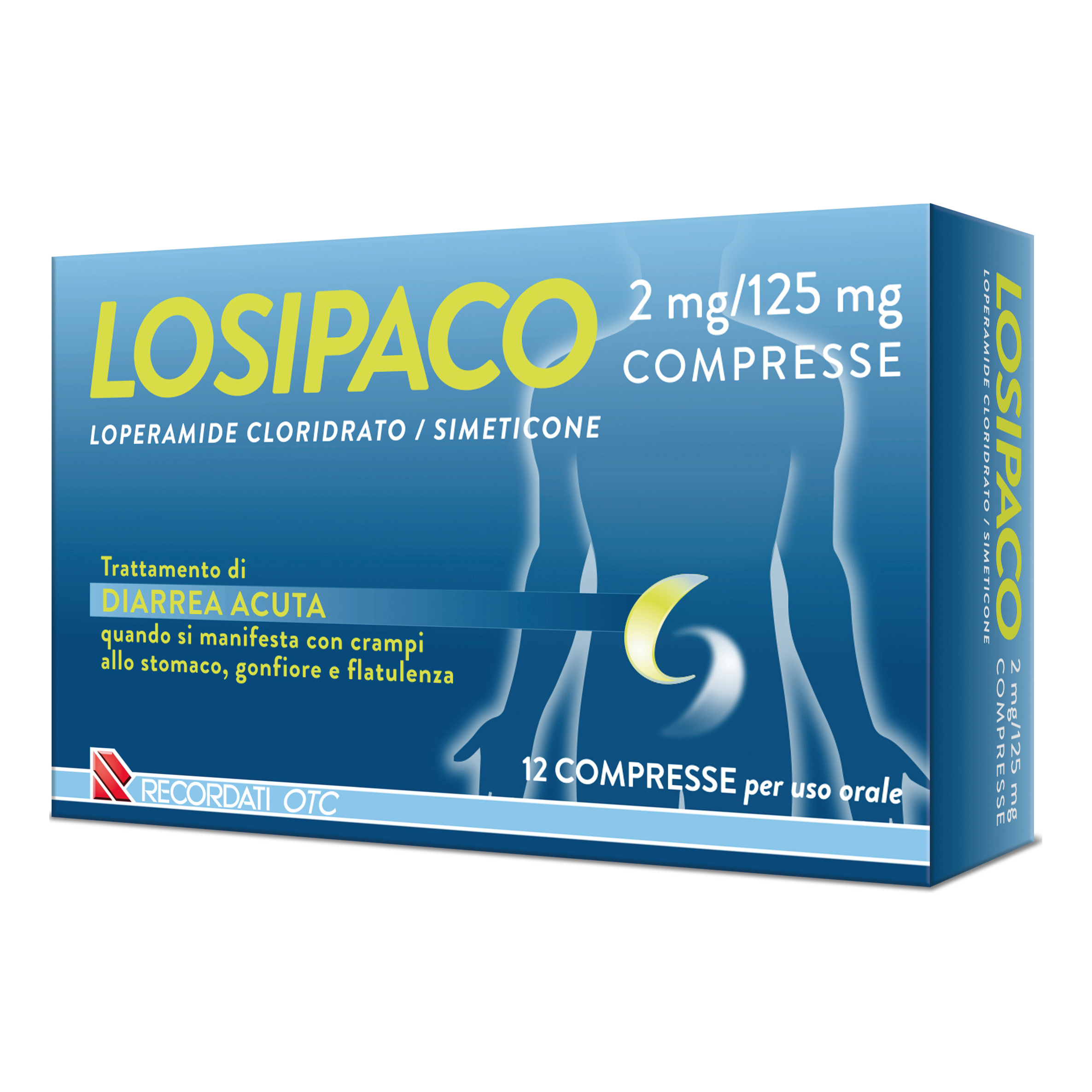 Losipaco 2 mg/125 mg compresse
