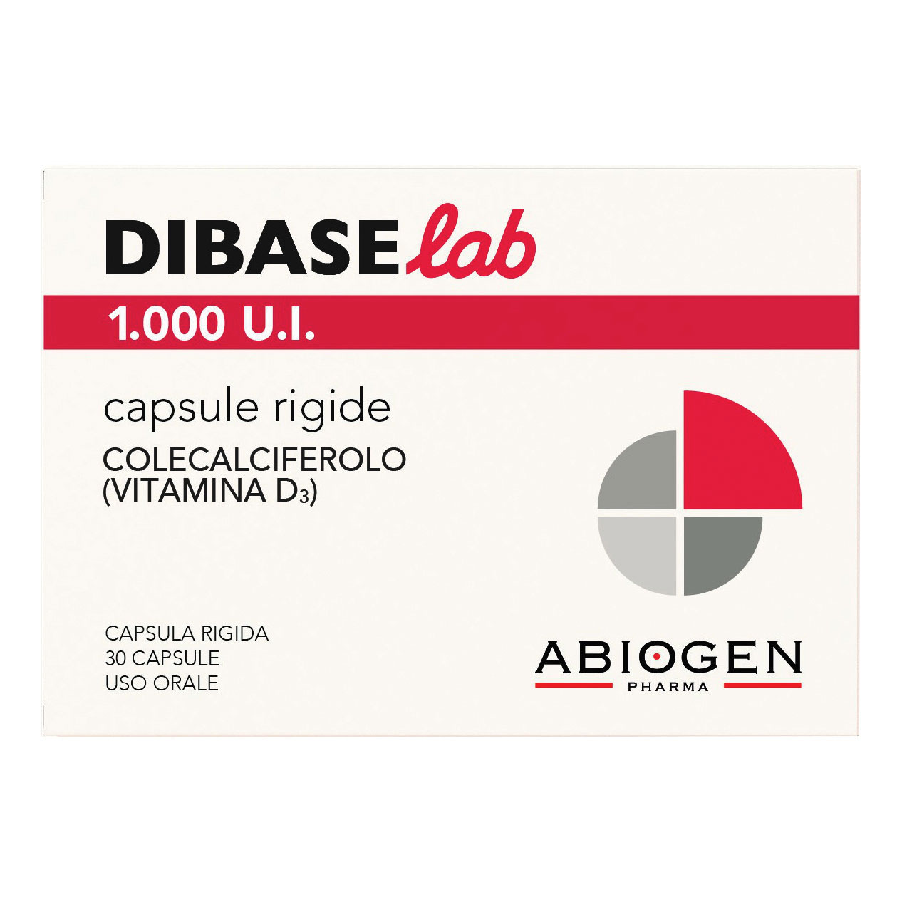Dibaselab capsule rigide colecalciferolo (vitamina d3)
