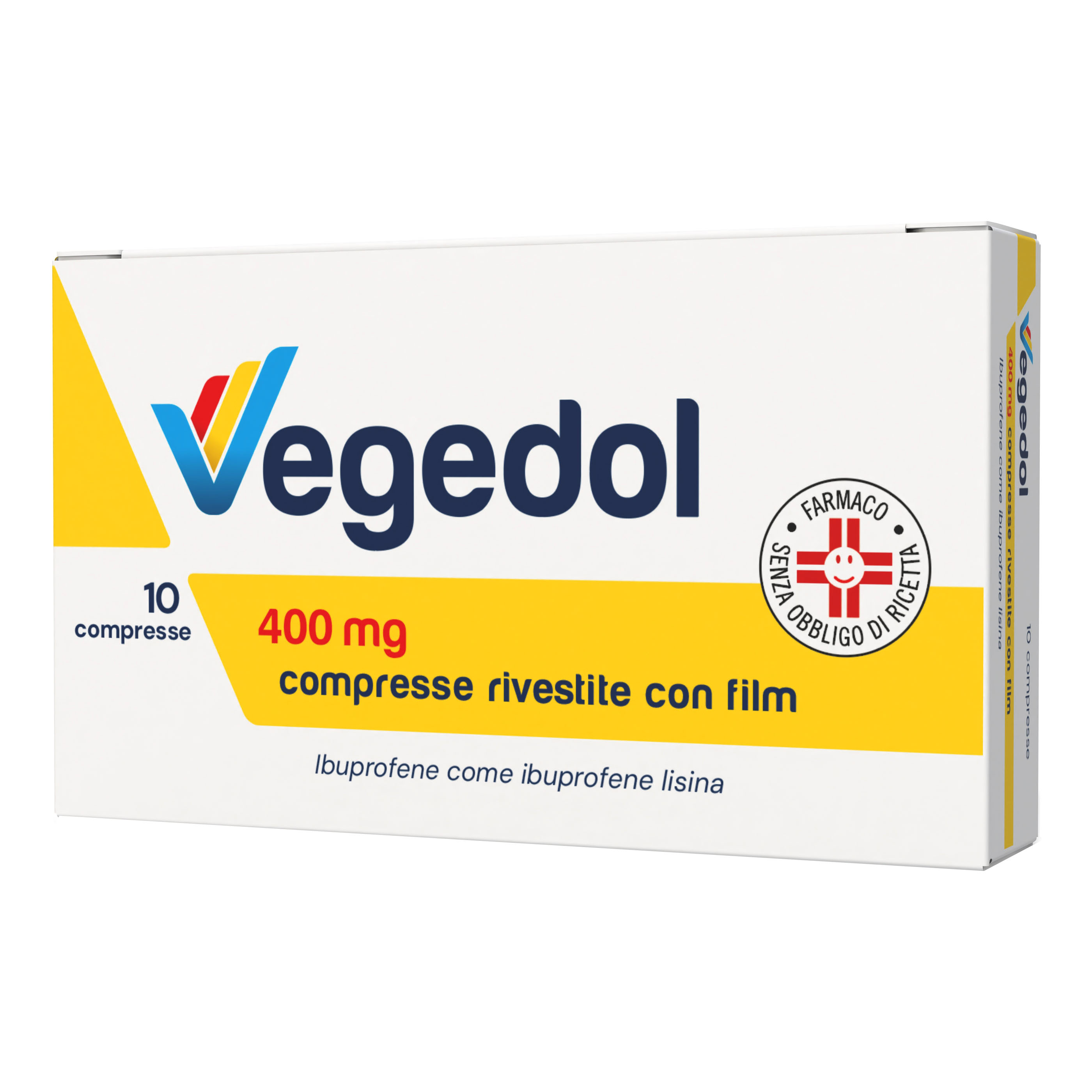 Vegedol 400 mg compresse rivestite con film ibuprofene come ibuprofene lisina