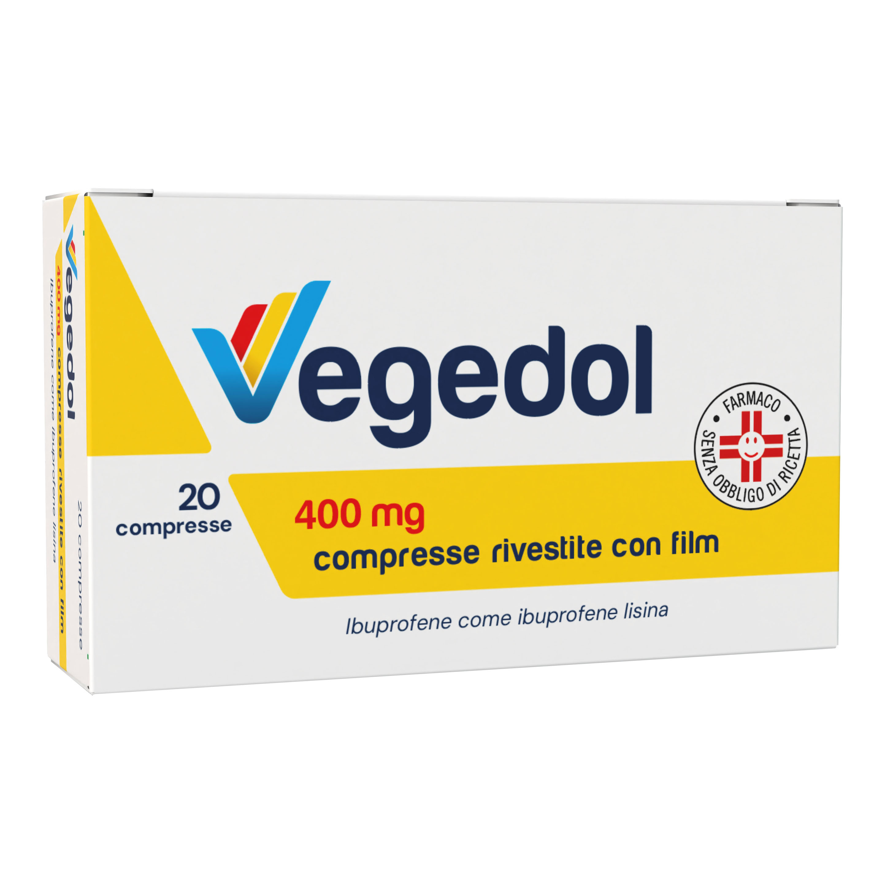 Vegedol 400 mg compresse rivestite con film ibuprofene come ibuprofene lisina
