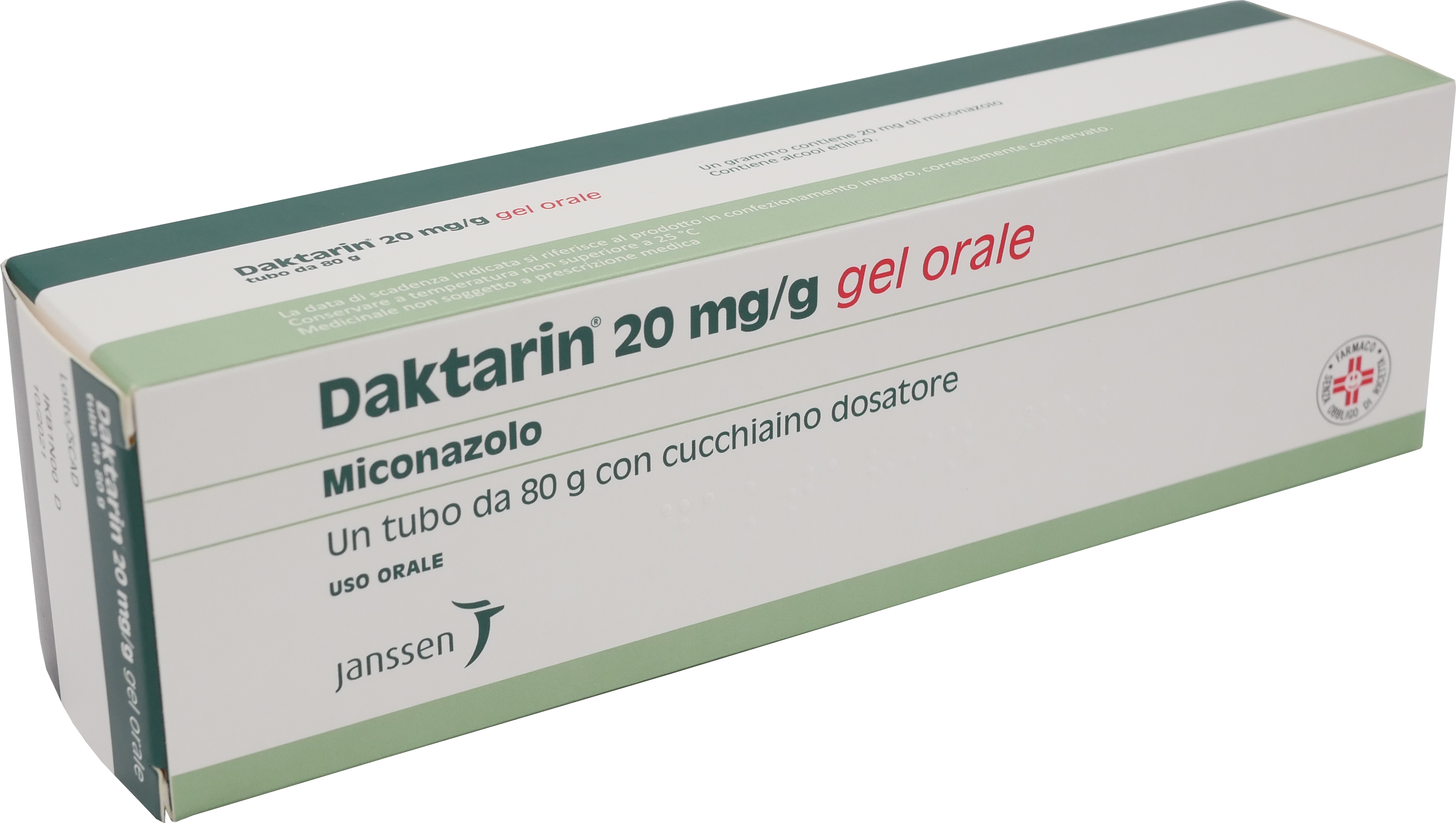 Daktarin 20 mg/g gel orale
