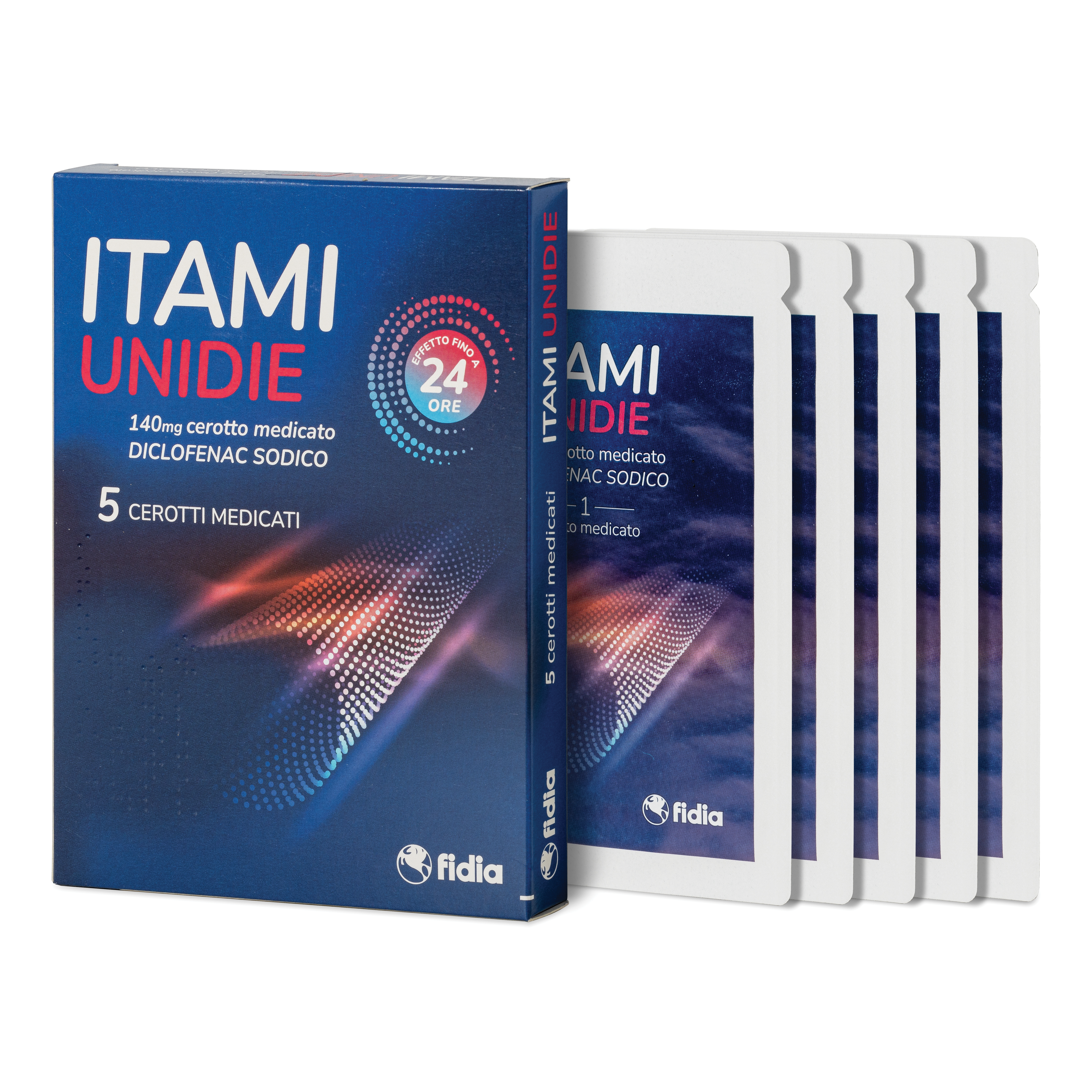 Itami unidie 140 mg cerotto medicato diclofenac sodico