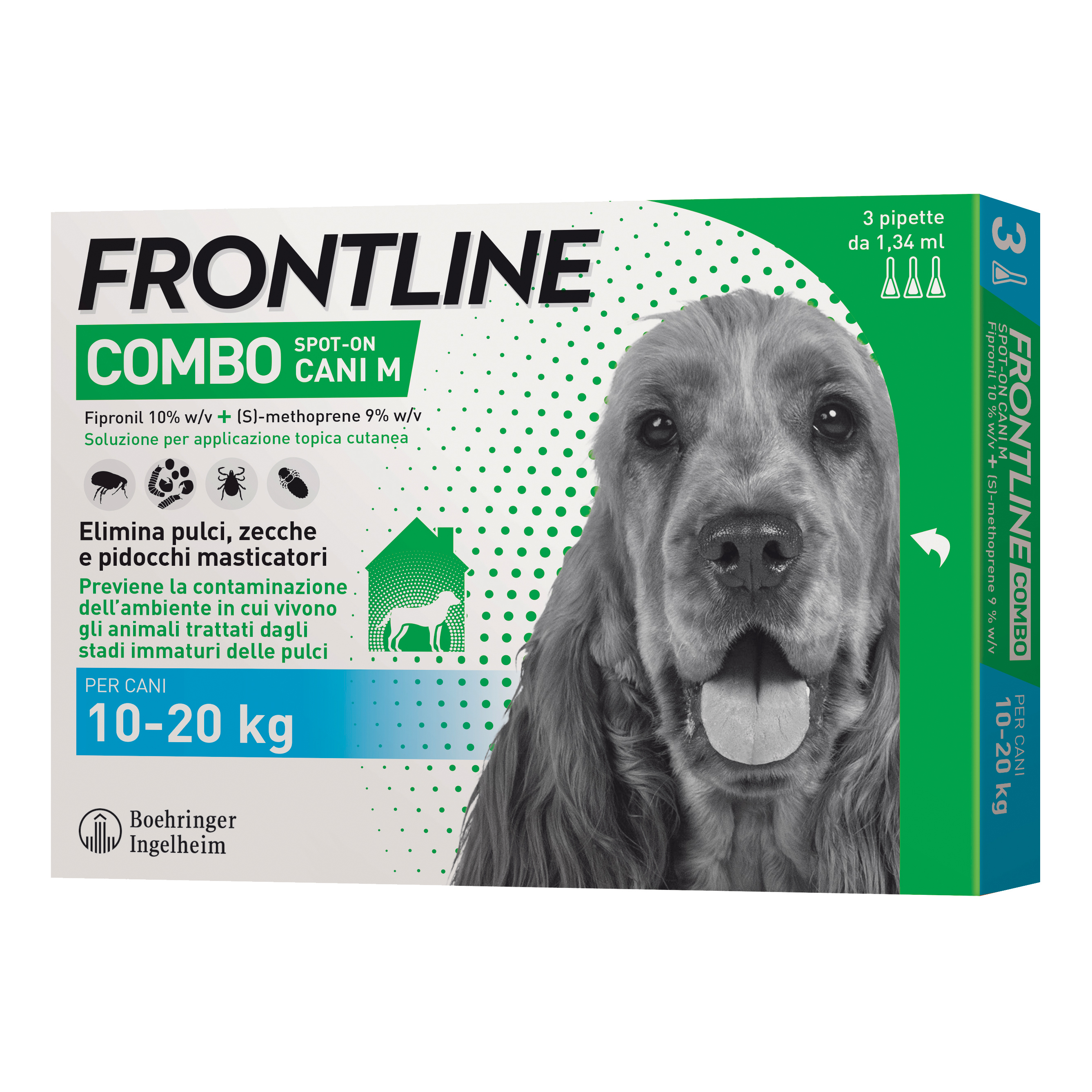 Frontline combo*3pip 10-20kg c