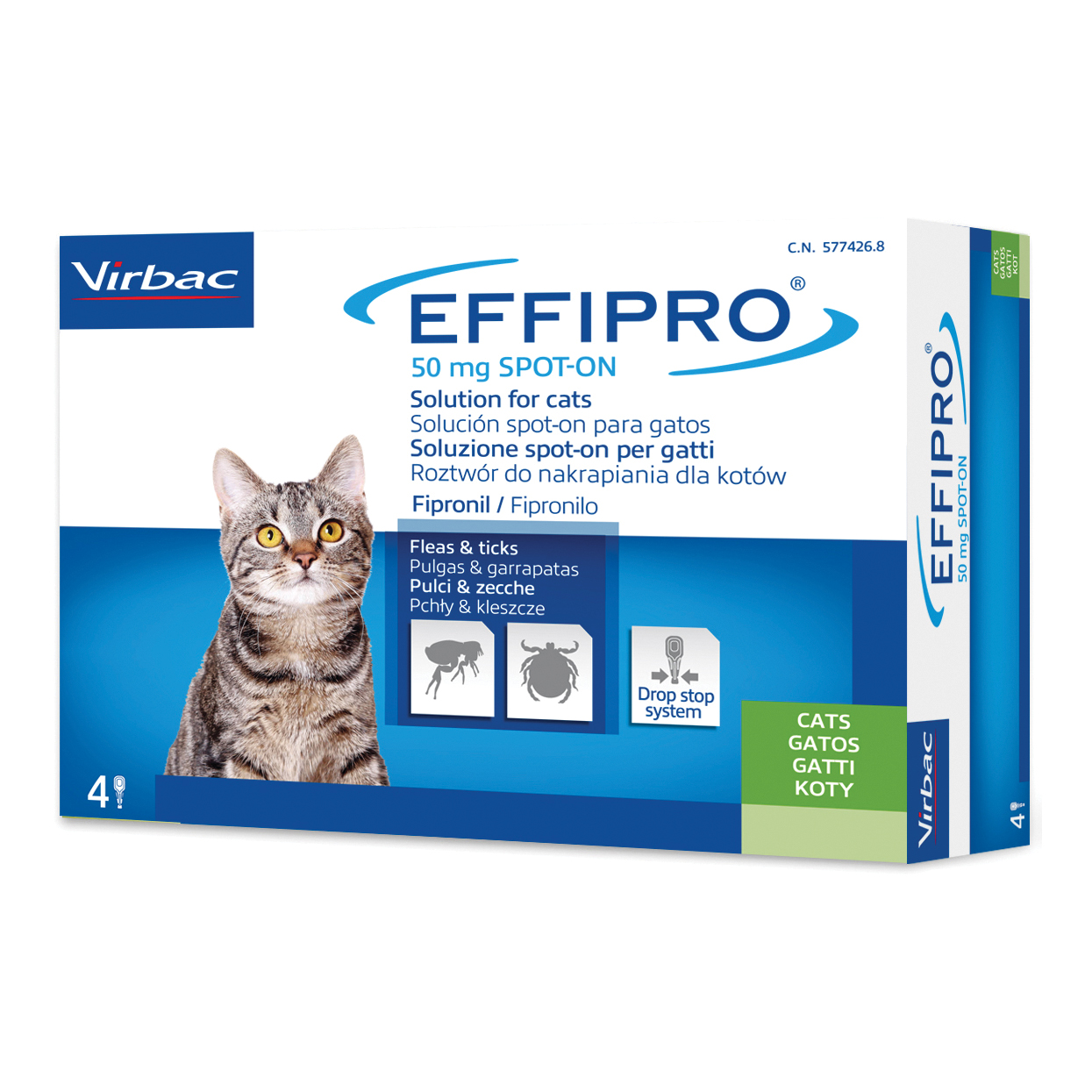 Effipro spot-on 4 pip.gatto