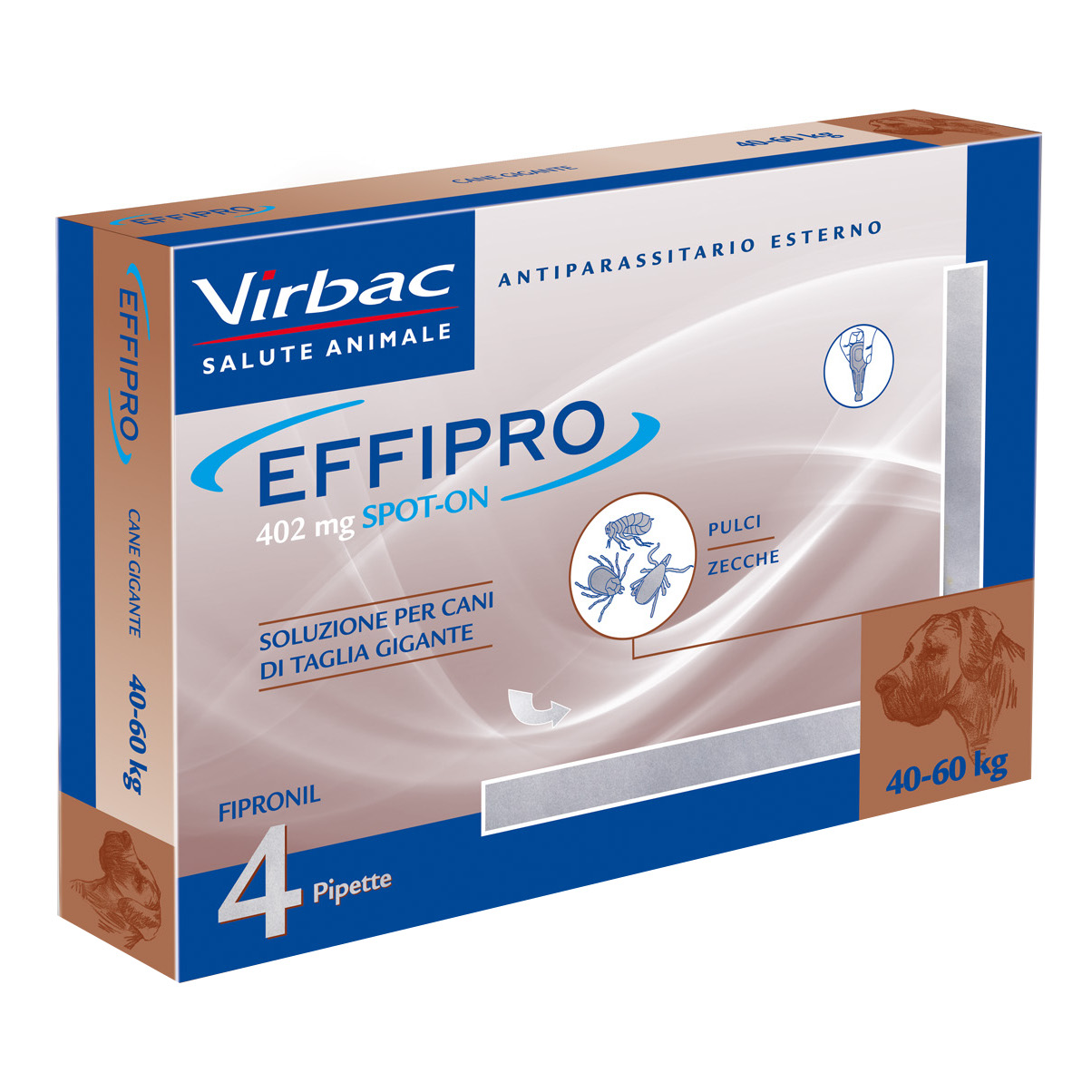 Effipro spot-on 4 pip.402mg