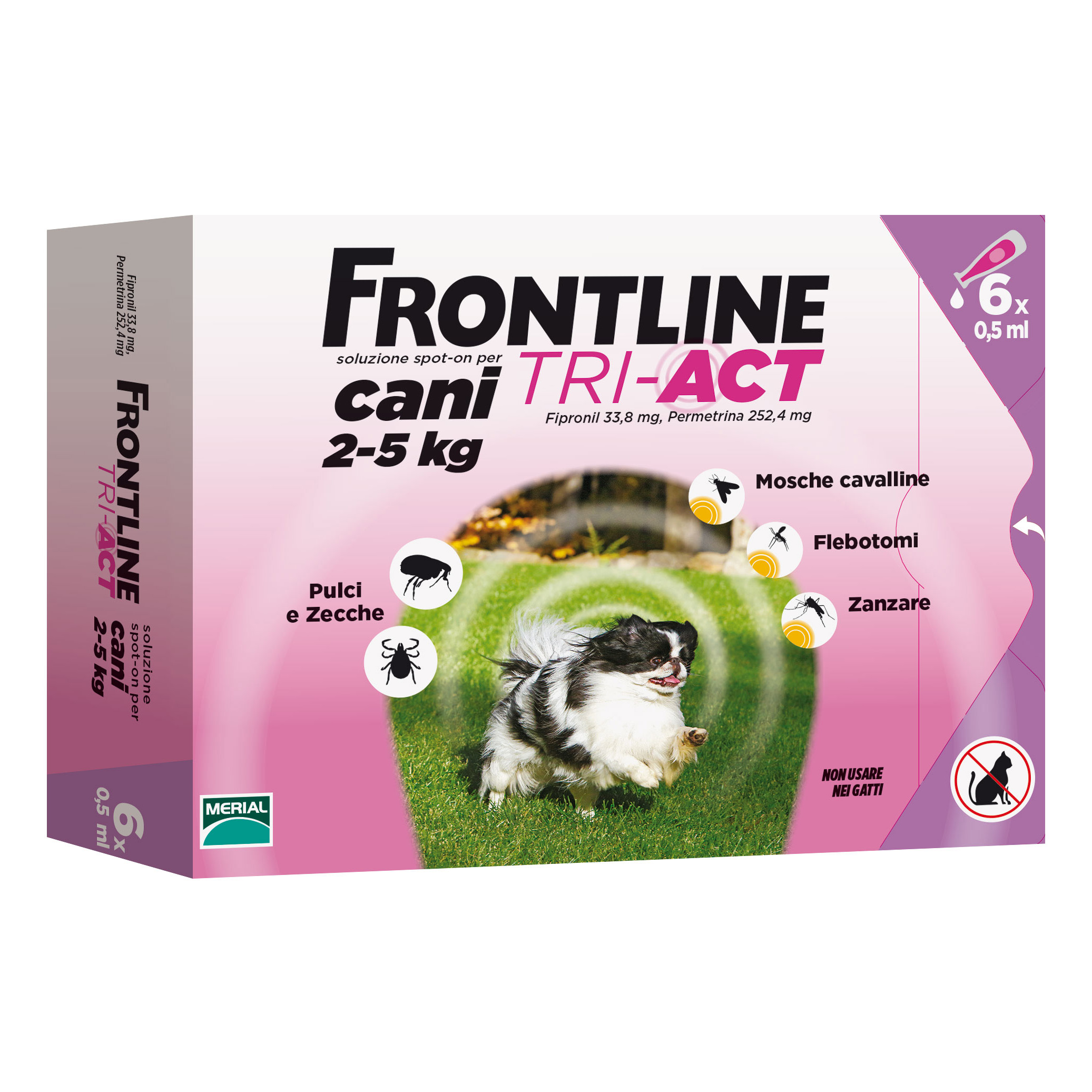 Frontline tri-act.6 pip.0,5ml