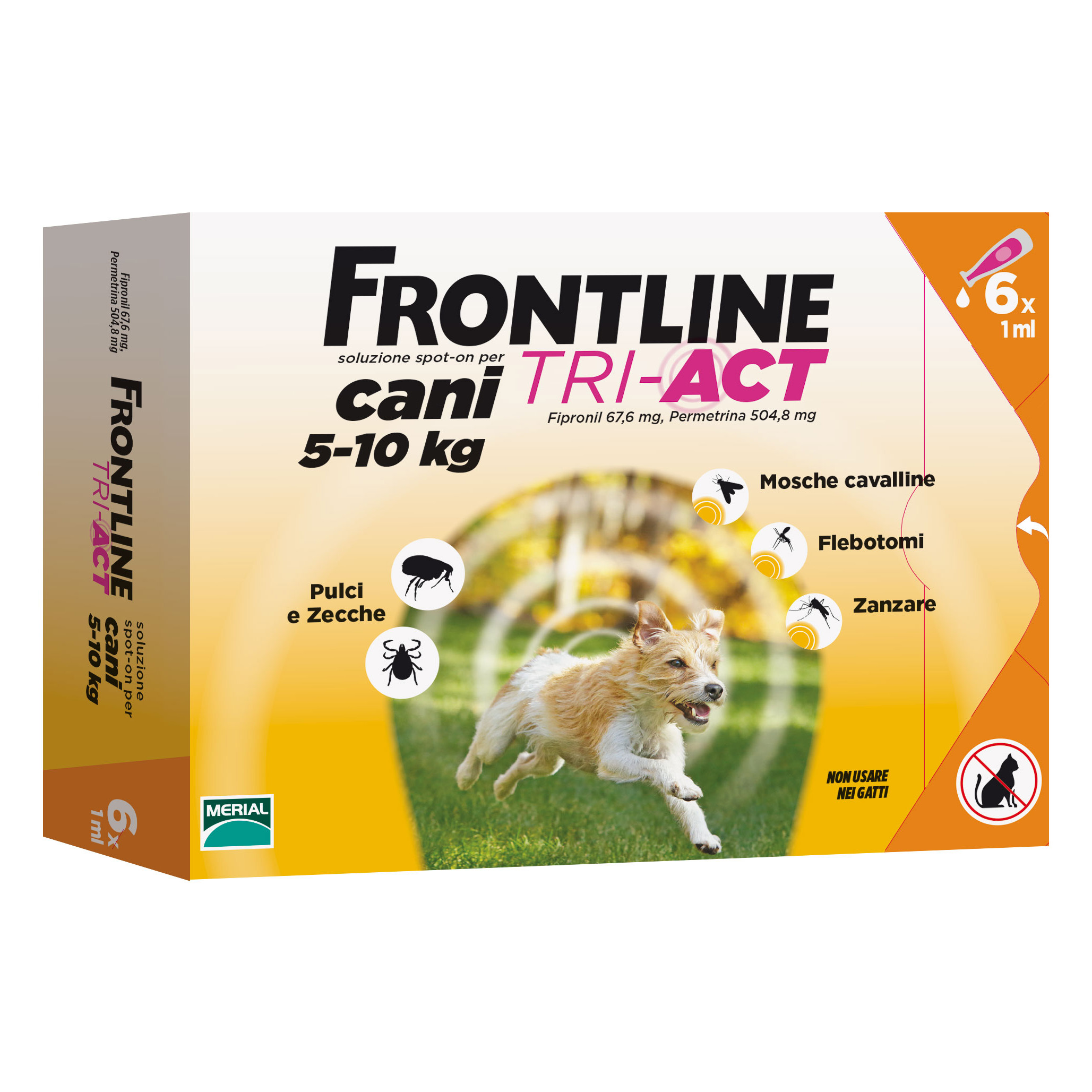 Frontline tri-act.6 pip.1ml