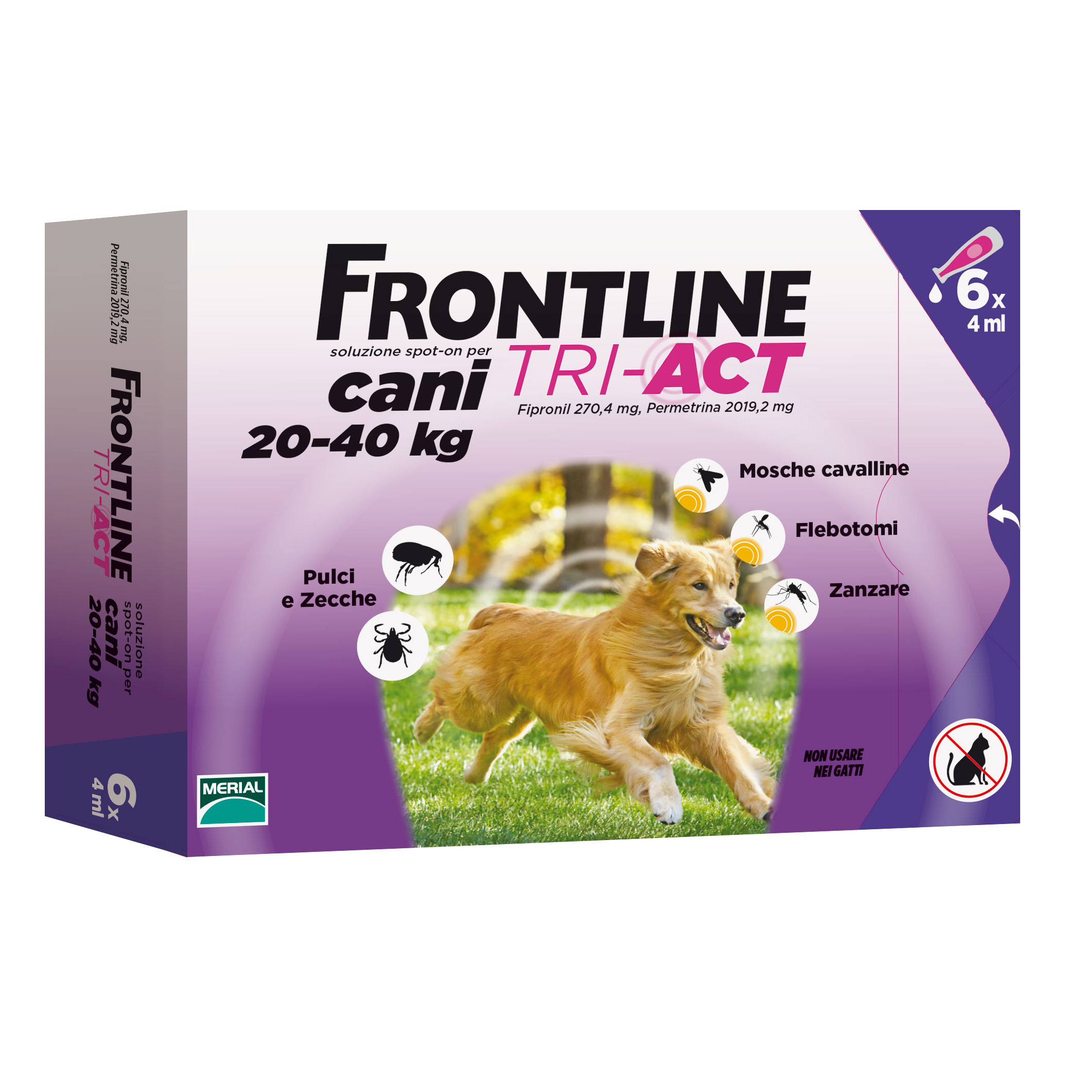 Frontline tri-act.6 pip.4ml