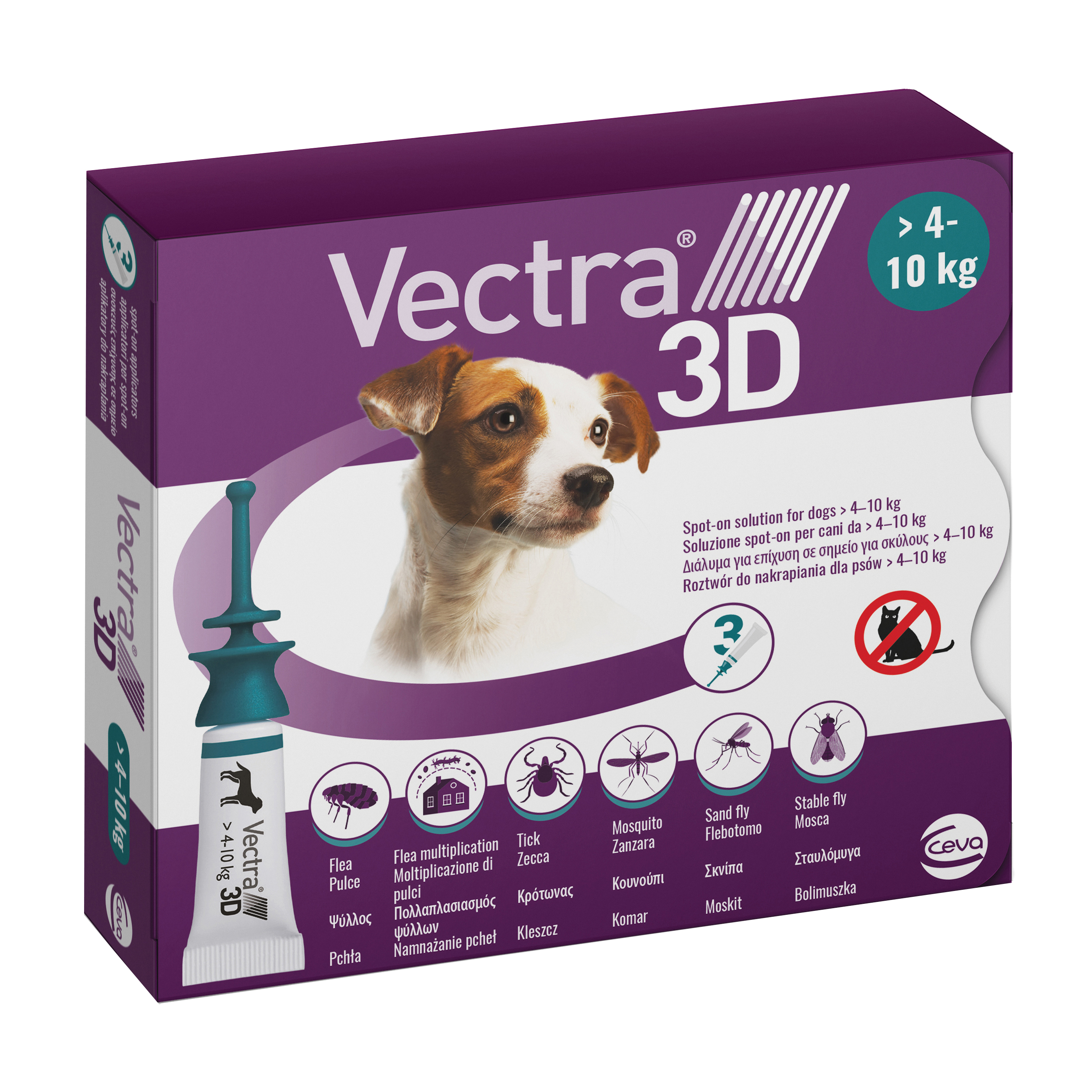 Vectra 3d*3pip 4-10kg verde