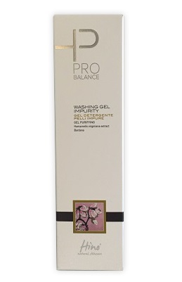 Hino natural skincare pro balance washing gel impurity gel detergente pelli impure 200 ml