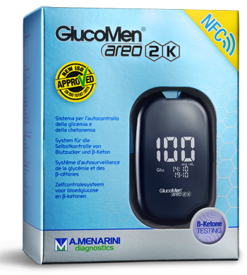 Glucometro glucomen areo 2k per automisurazione glicemia