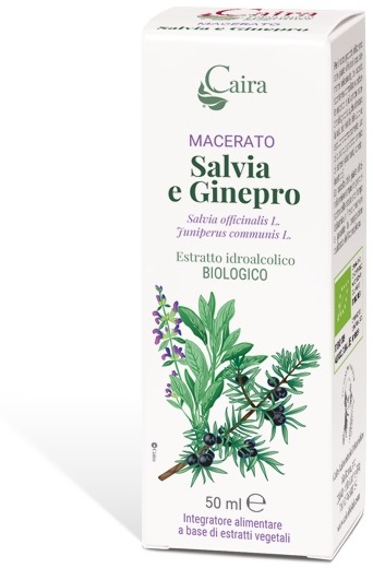 Caira salvia e ginepro macerato idroalcolico bio gocce 50 ml