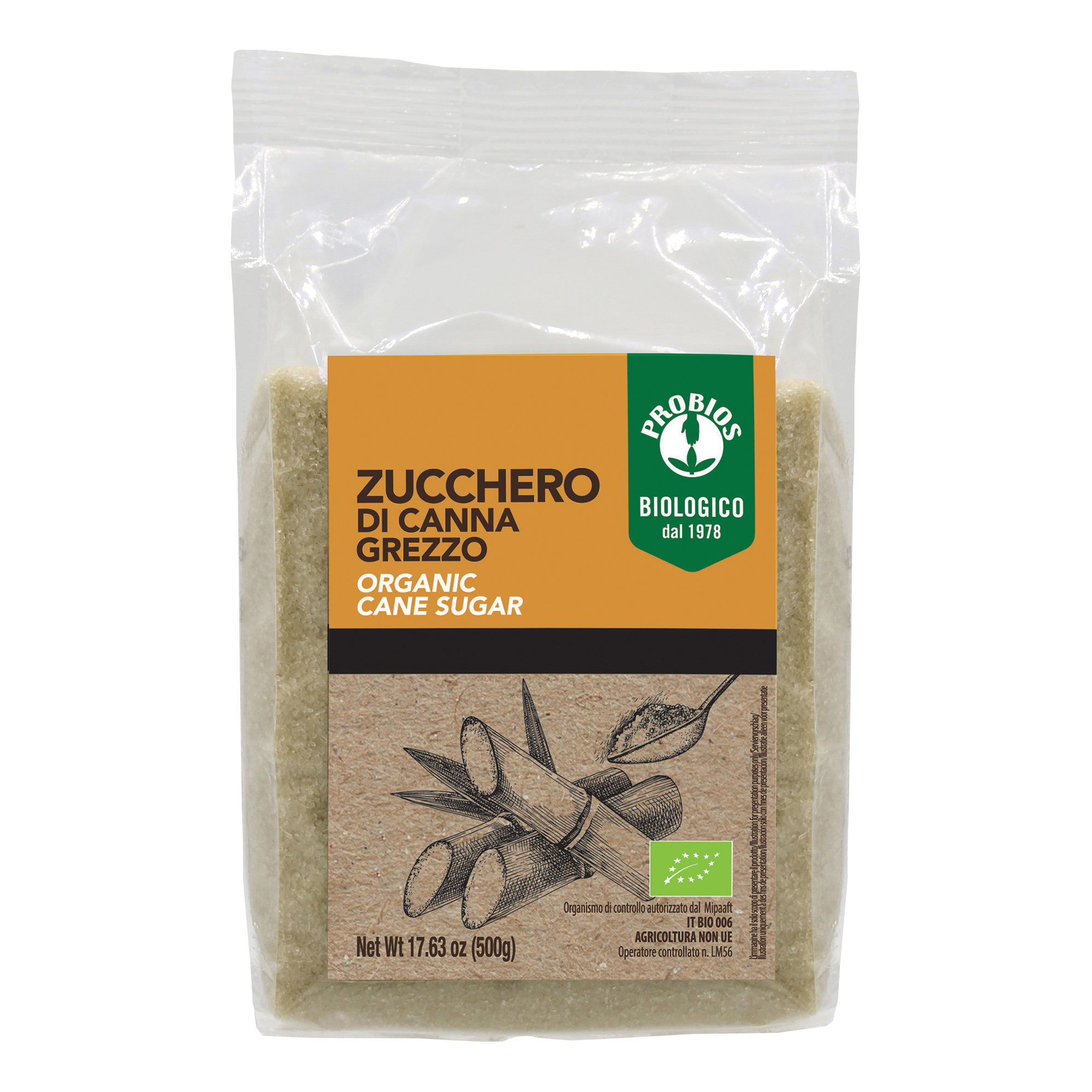 Zucchero di canna grezzo 500 g