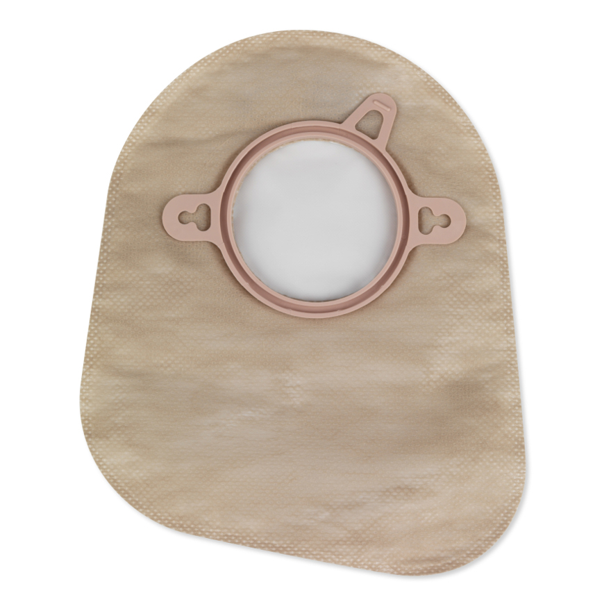 Sacca chiusa per colostomia hollister conform 2 stoma 70mm con flangia e rivestimento in tessuto non tessuto 30 pezzi + 30 coprifiltri