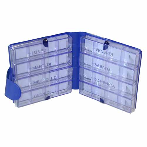 Portapillole settimanale maxi medimax