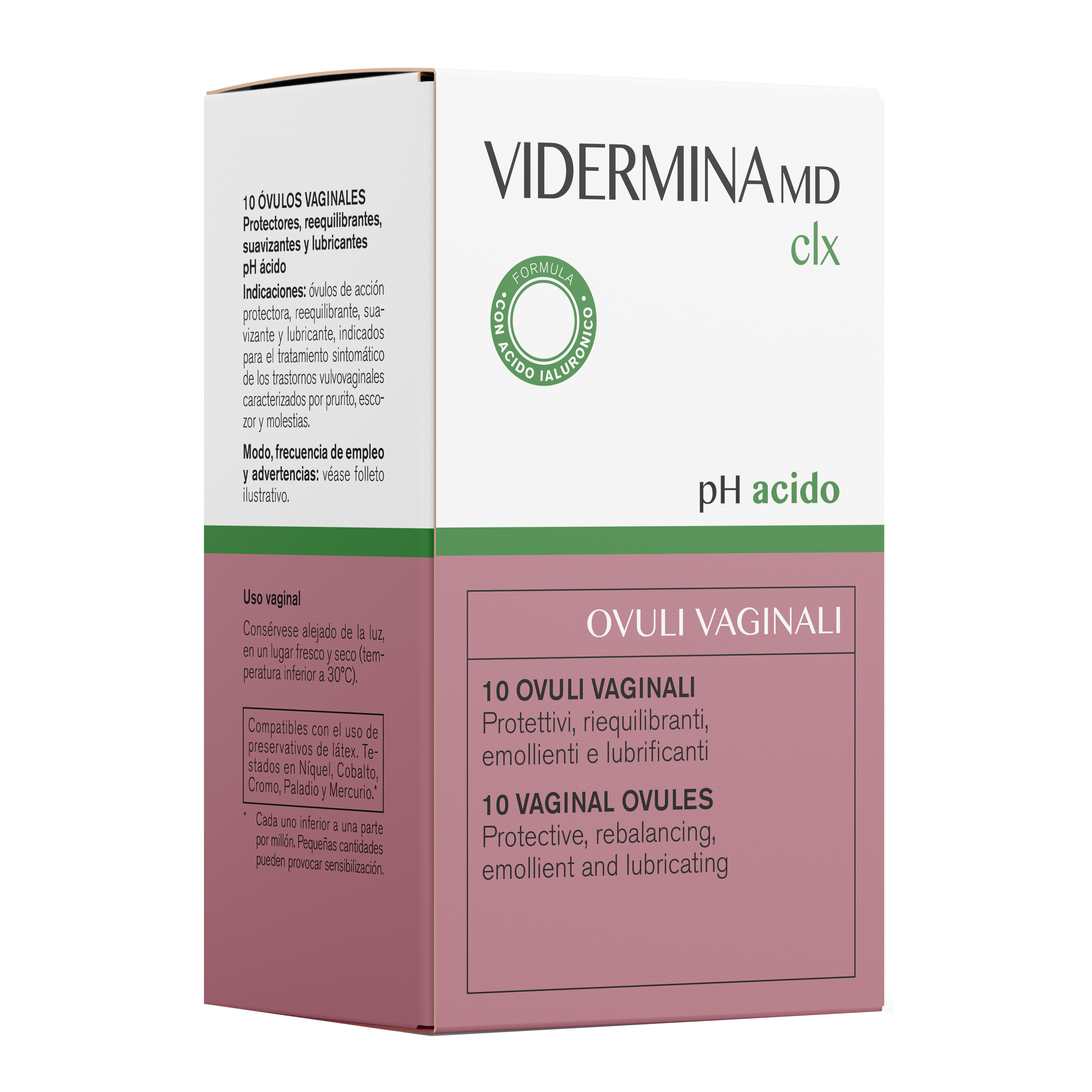 Vidermina clx ovuli 10 pezzi md