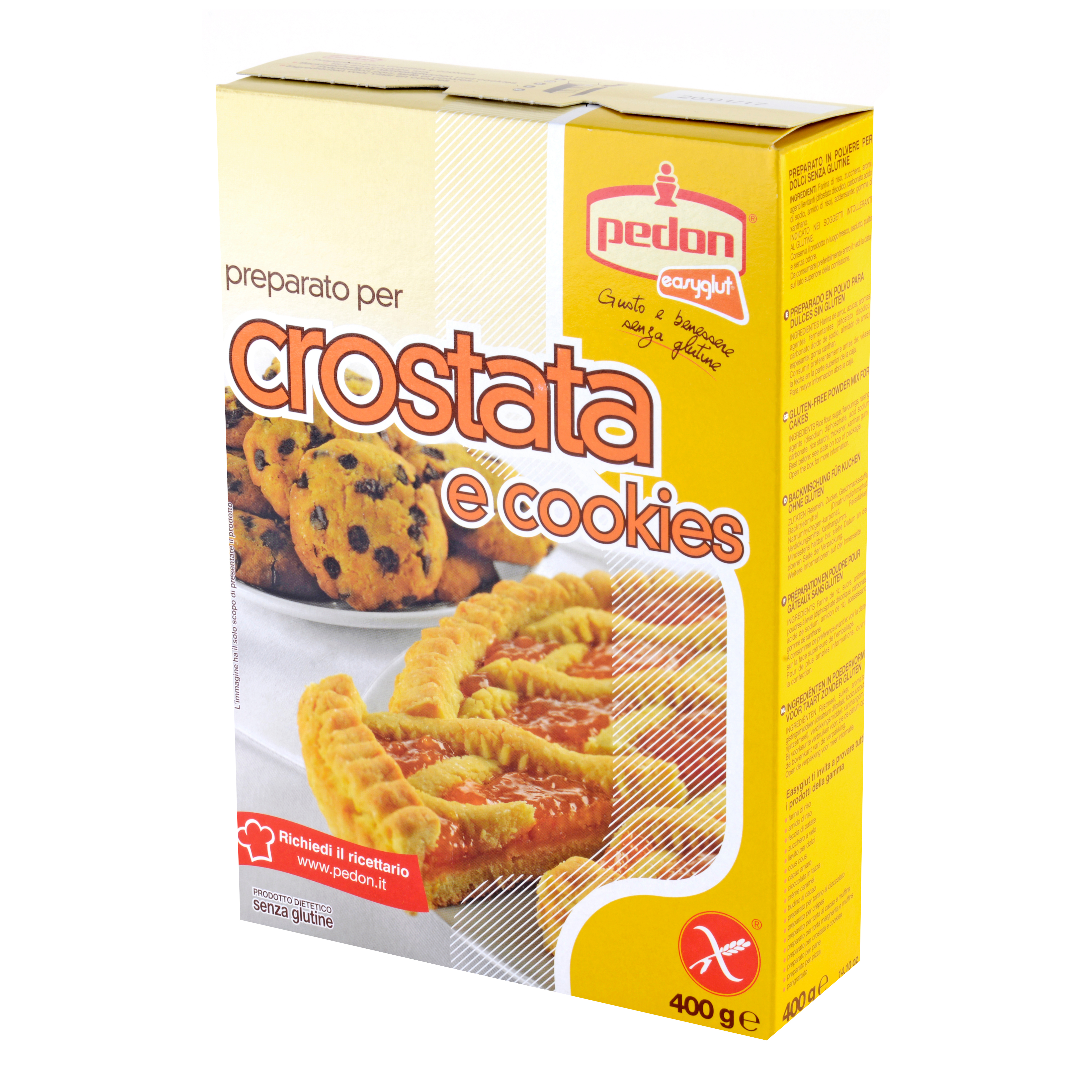 Easyglut preparato per crostata e cookies 400 g