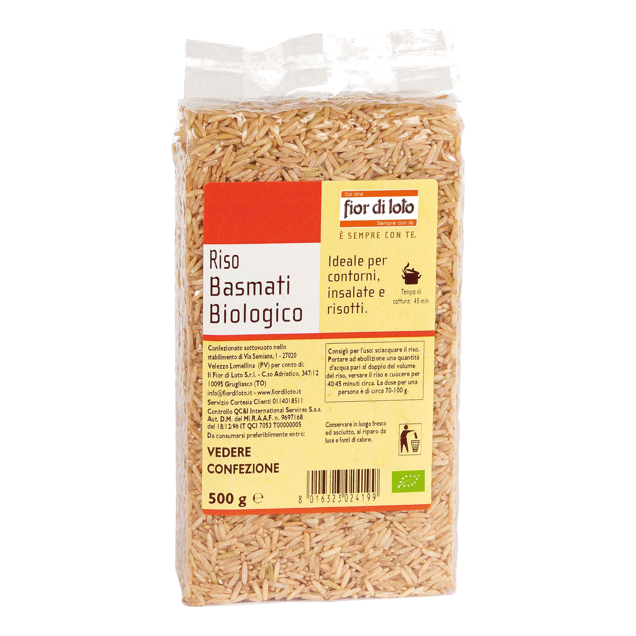 Riso basmati bianco 500 g