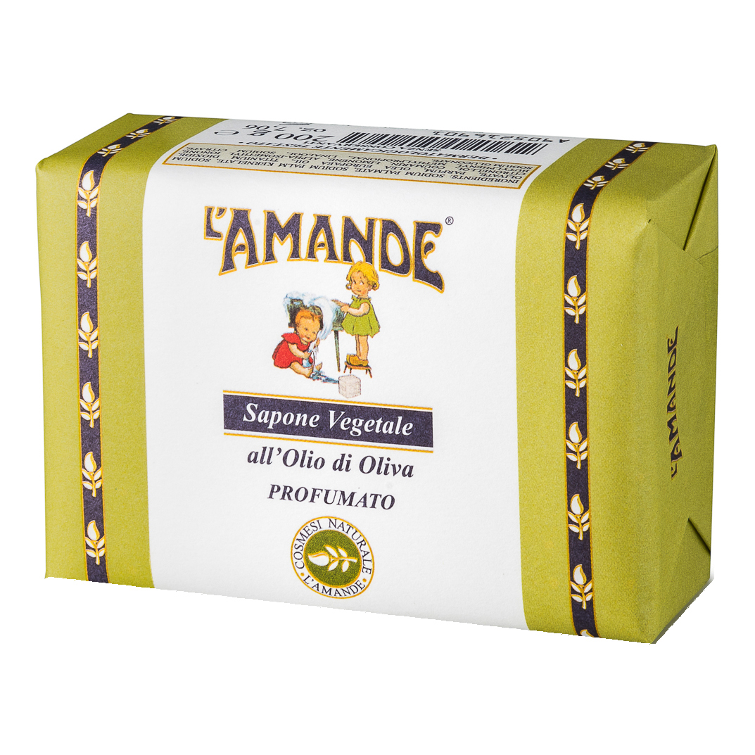 L'amande marseille sapone vegetale olio oliva 200 g