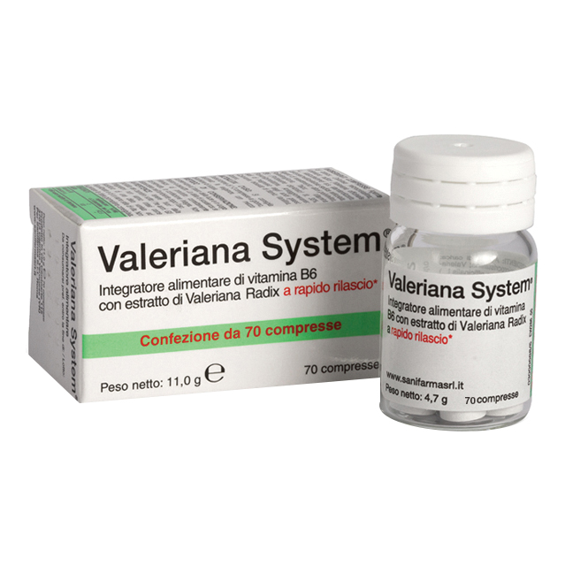 Valeriana system 70 compresse
