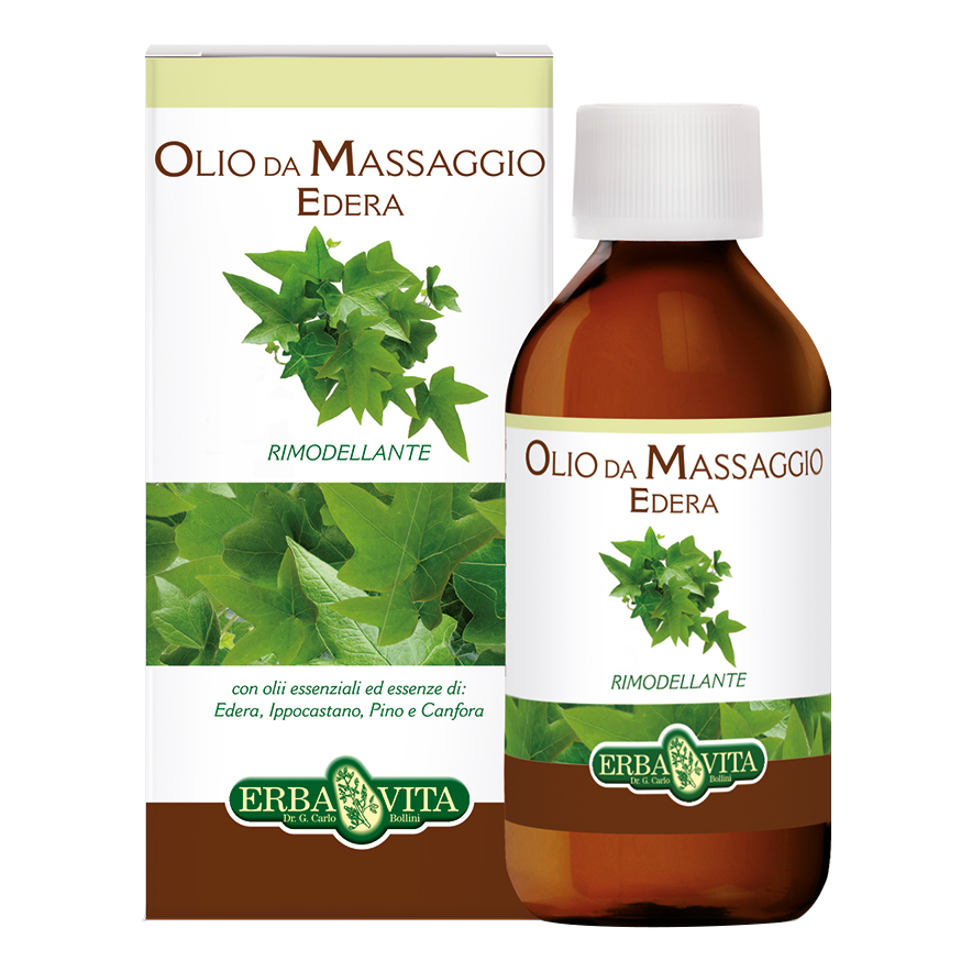 Edera olio mass.250ml