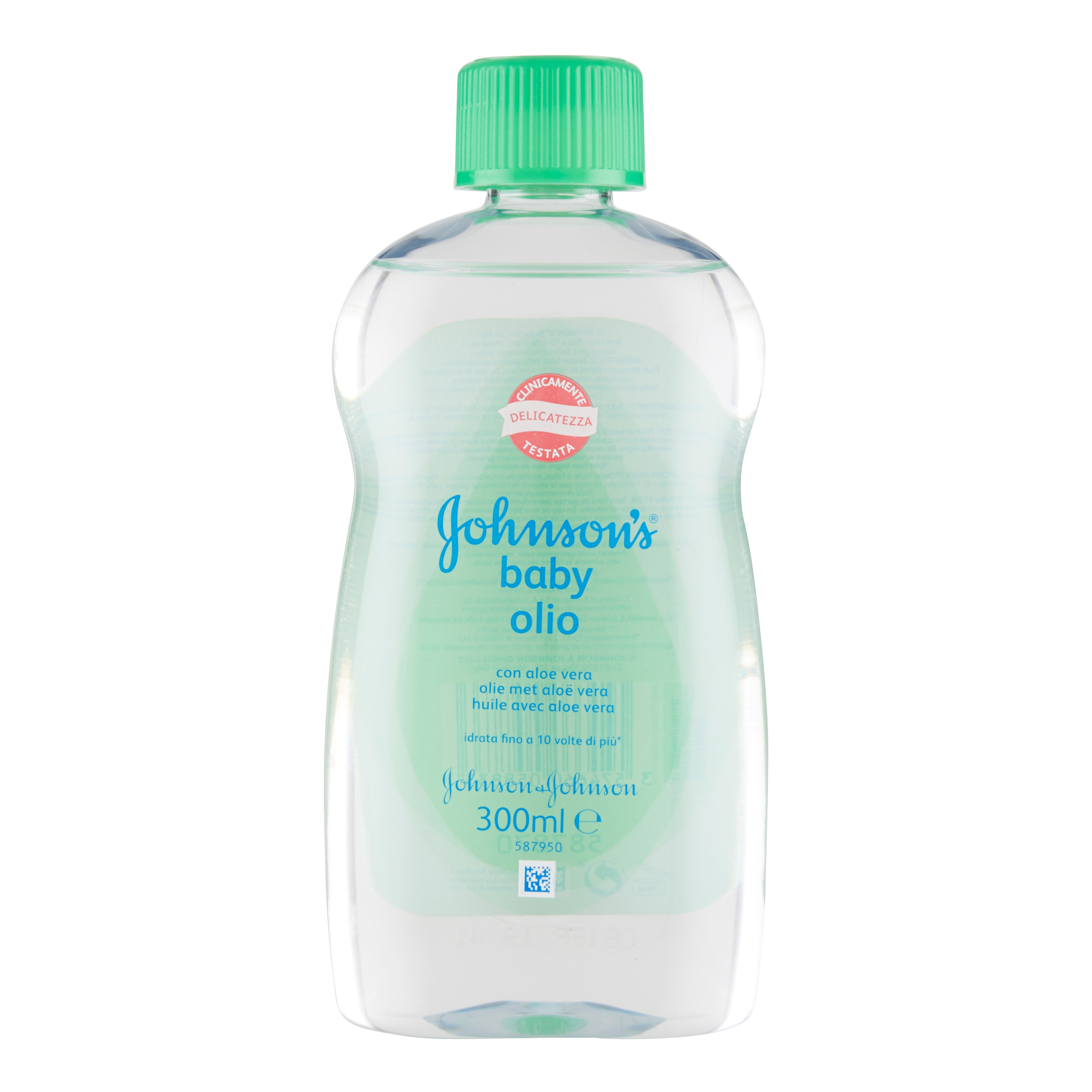 Johnsons baby olio aloe 300 ml
