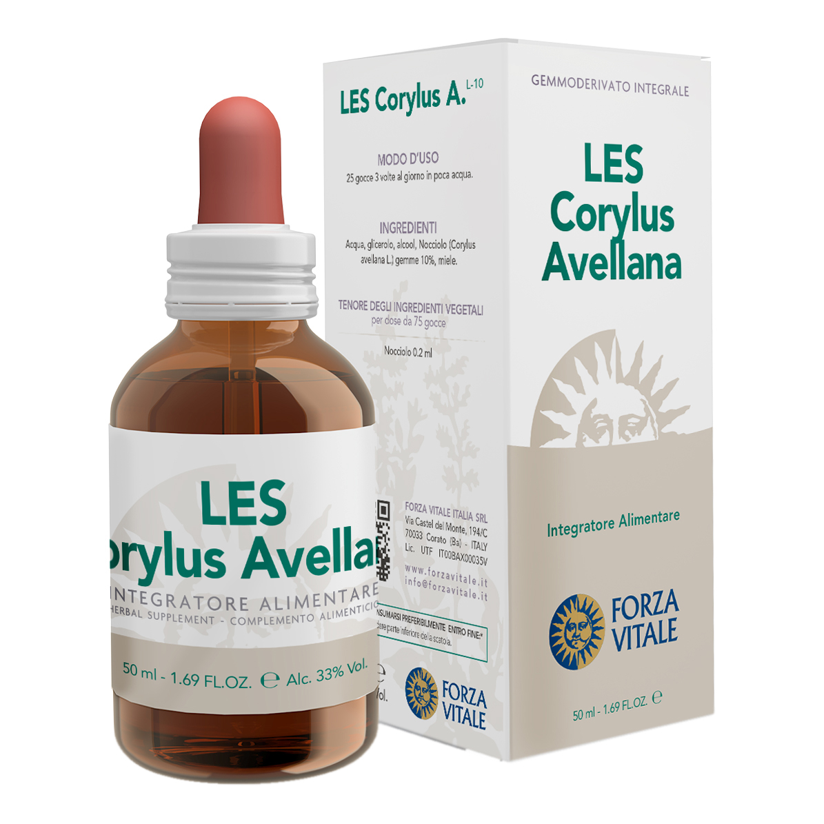 Les corylus avellana gocce 50 ml