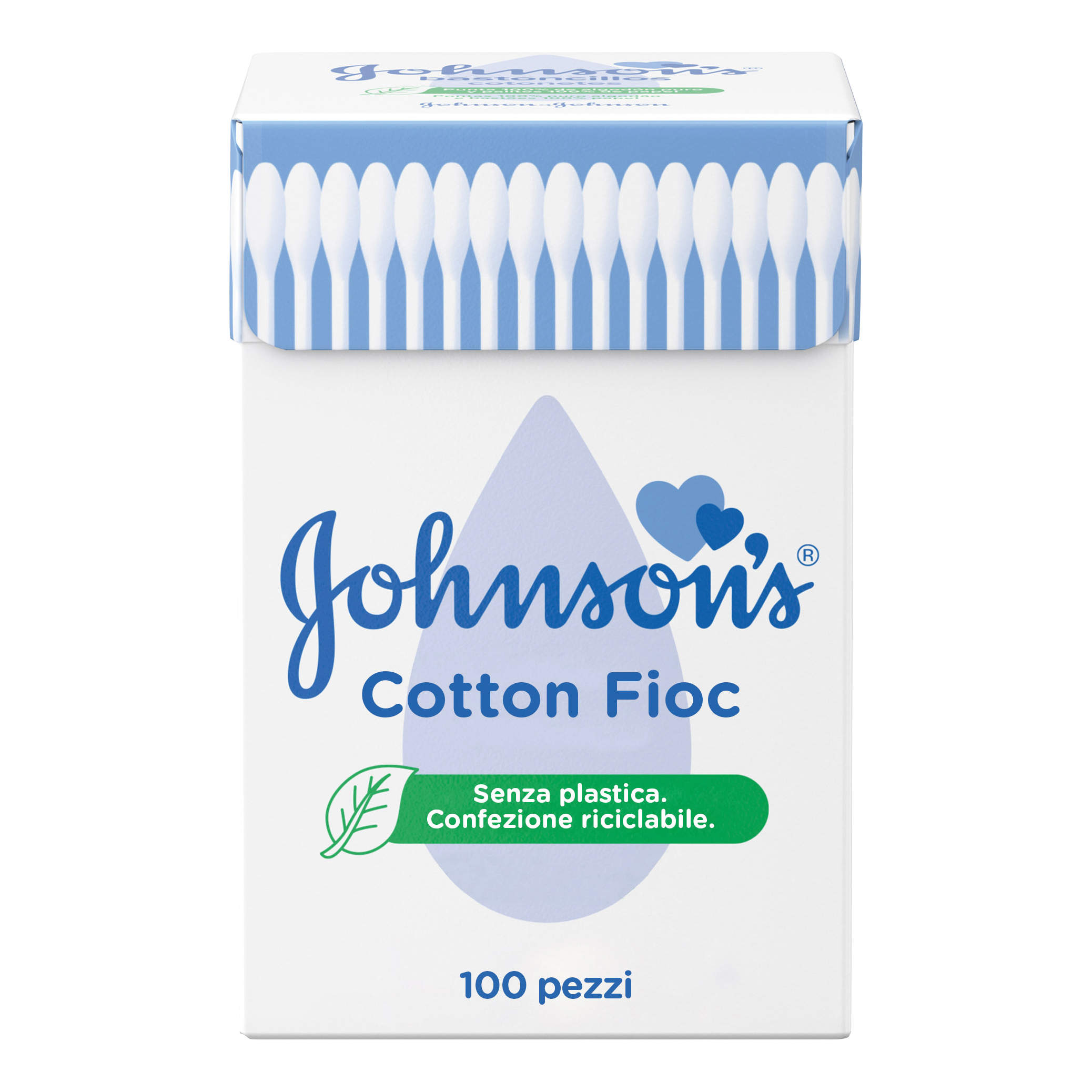 Johnsons baby cotton fioc 100 pezzi