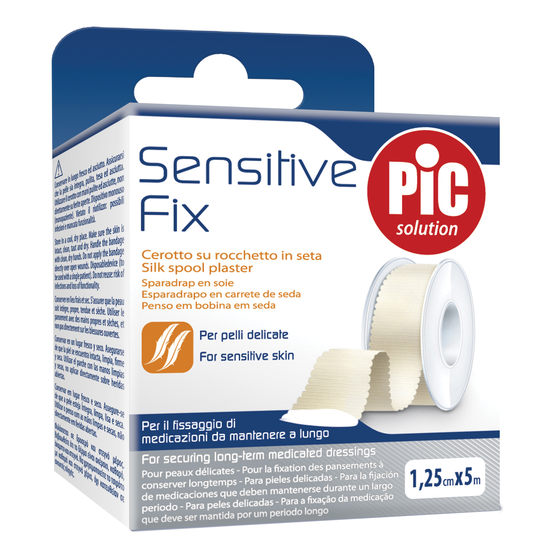 Benda elastica autoadesiva pic self fix 8 cm x 20 m fustella