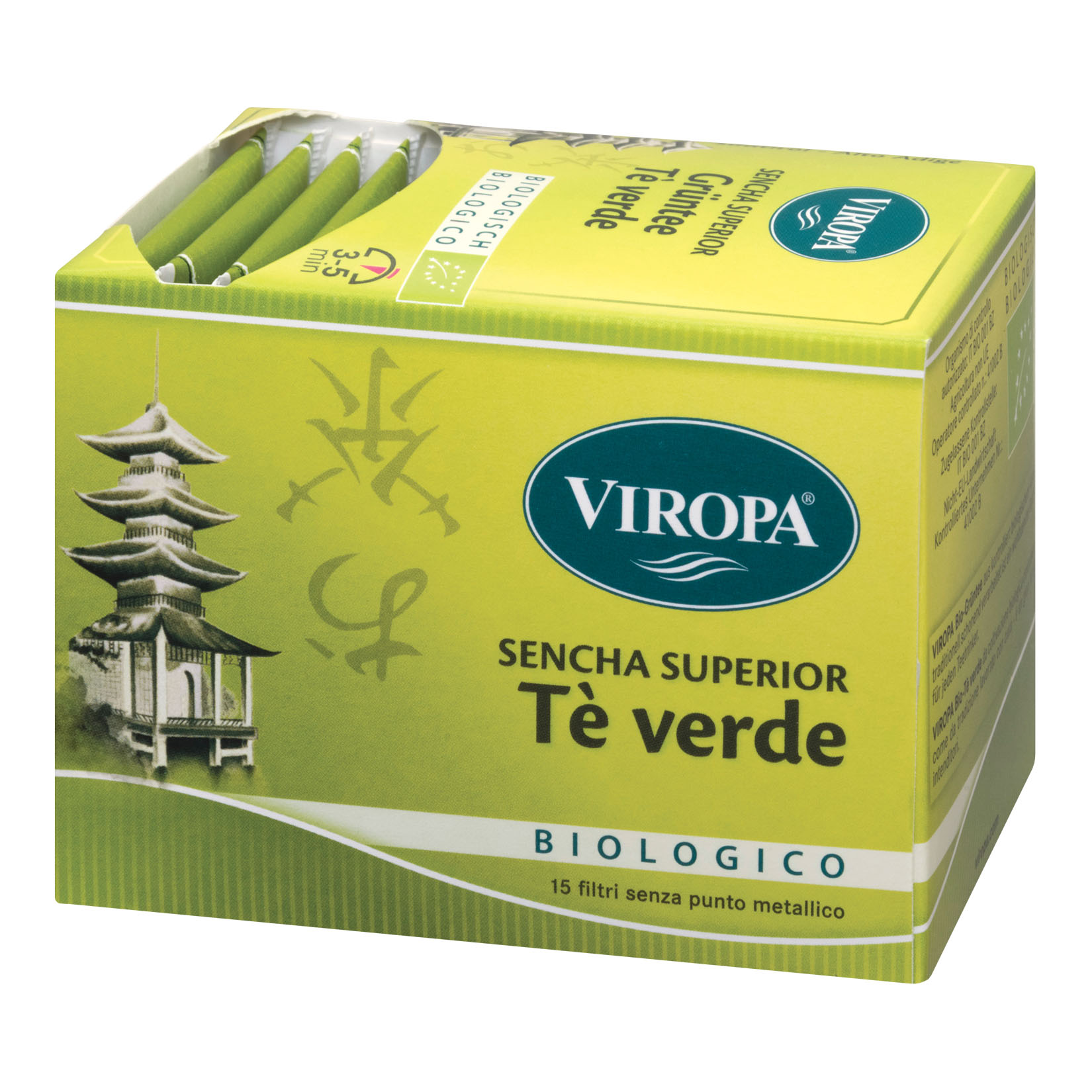Viropa te verde bio 15 bust.