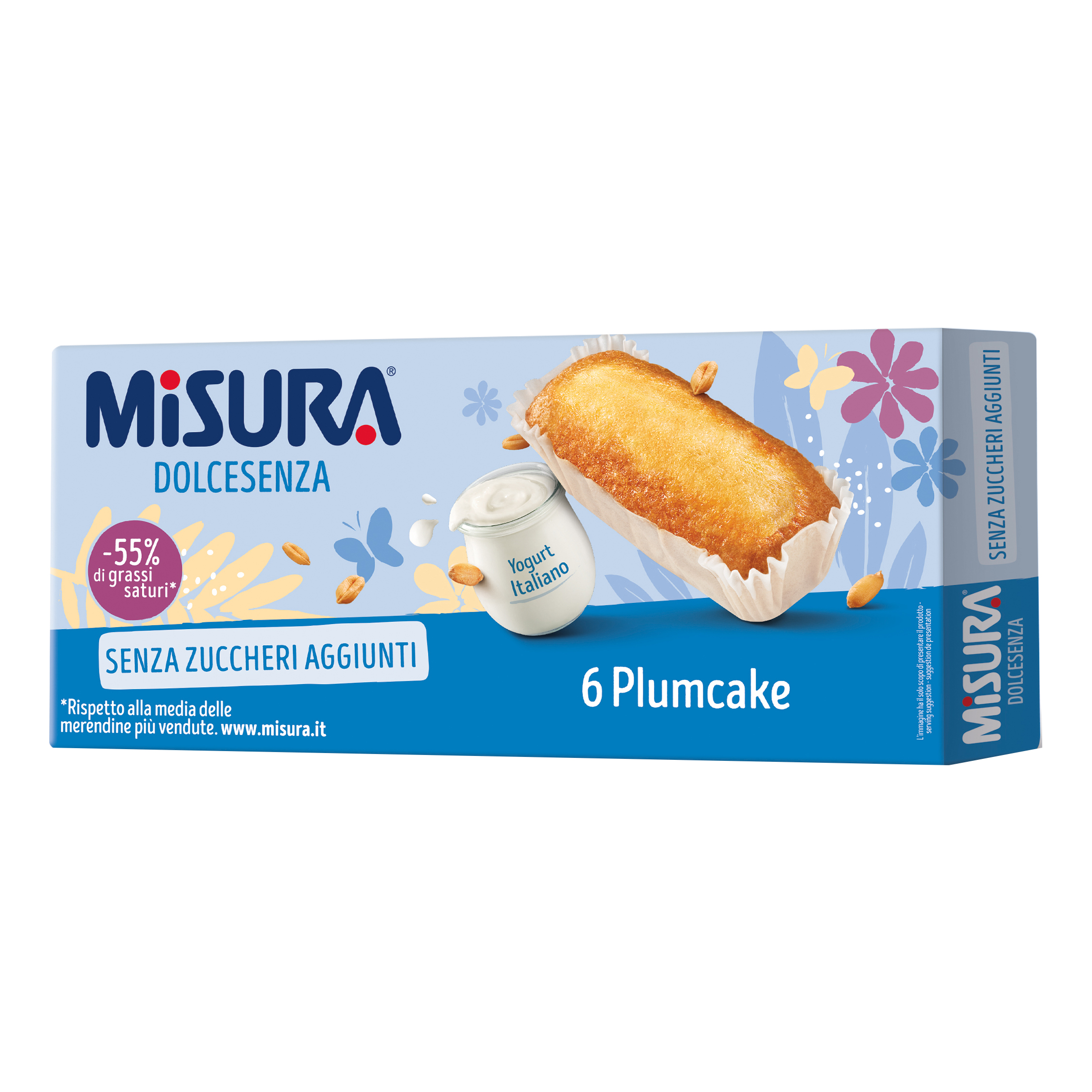 Misura plumcake dolce senza yogurt 190 g