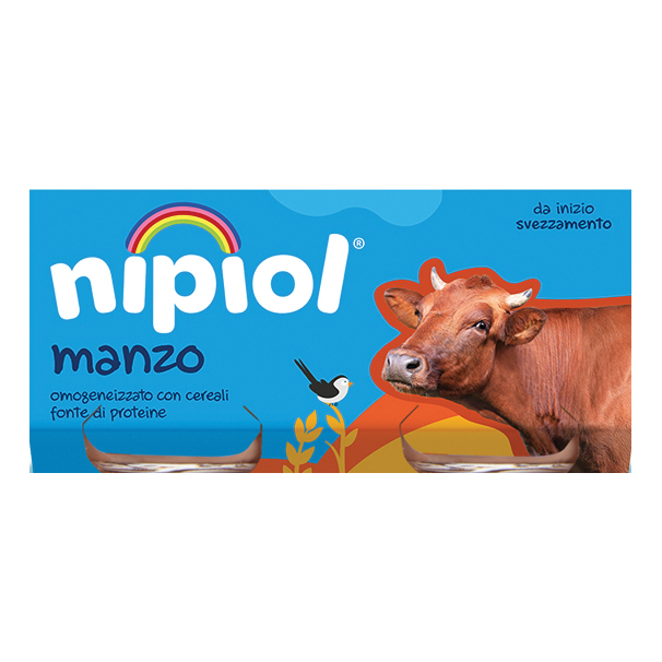 Nipiol omogeneizzato manzo 80 g 2 pezzi