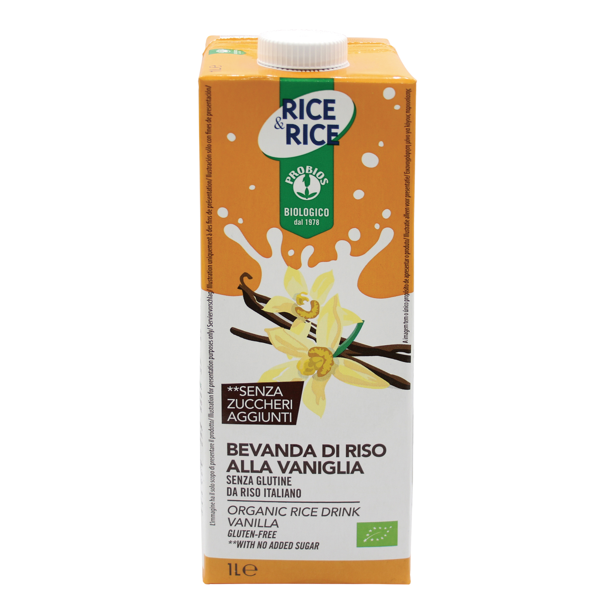 Rice&rice bevanda di riso alla vaniglia 1 litro