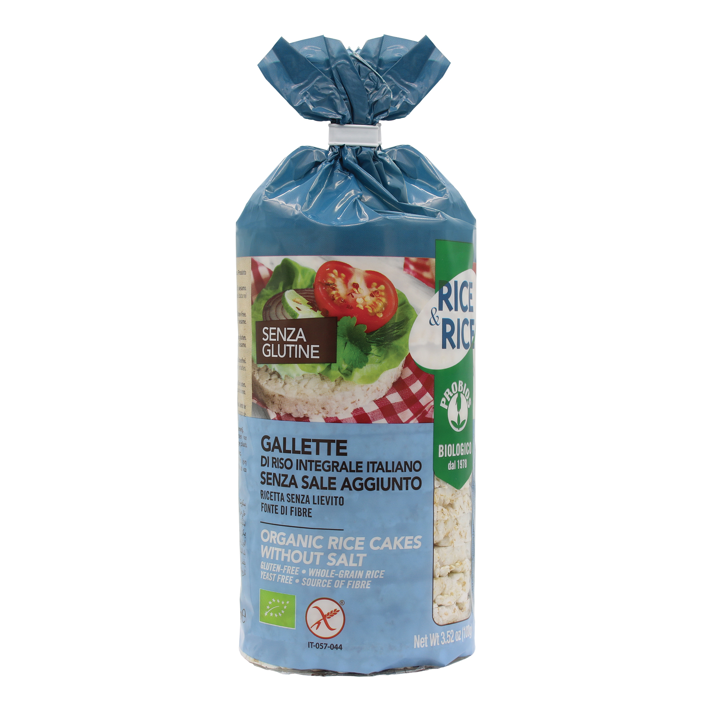 Rice&rice gallette di riso senza sale e senza lievito 100 g