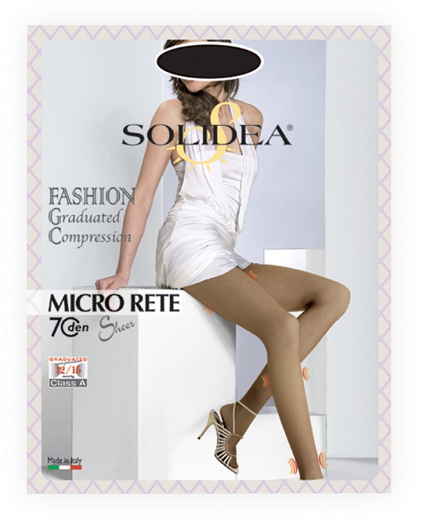 Micro rete 70 sheer collant bronze 3-ml