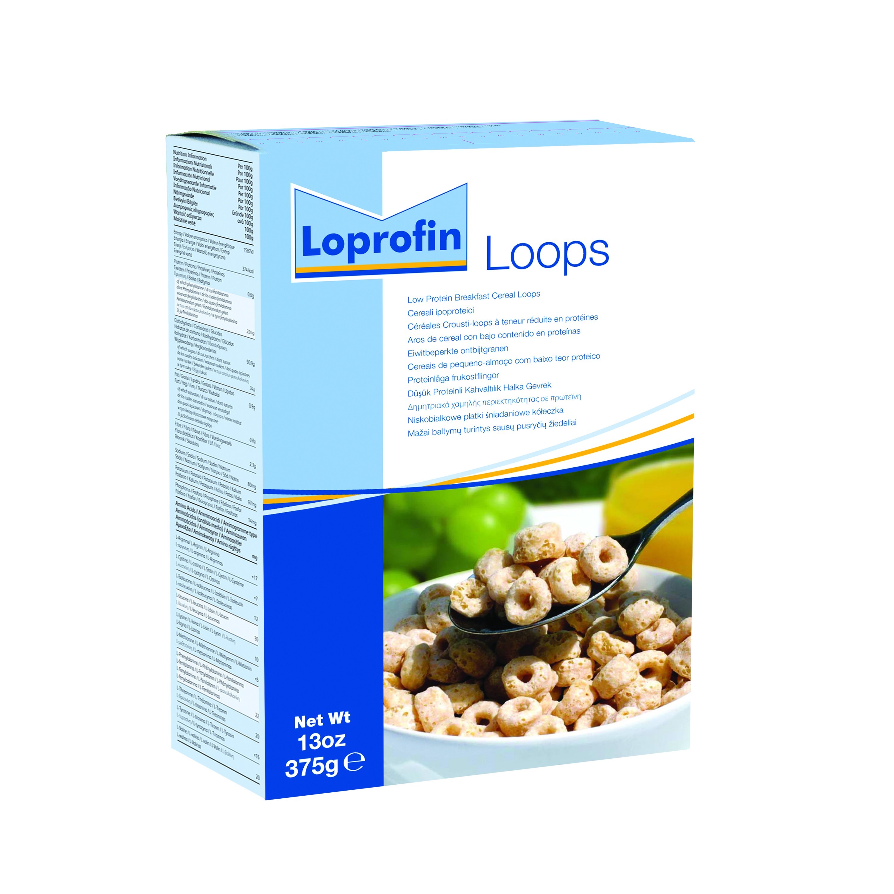 Loprofin loops cereali 375 g nuova formula