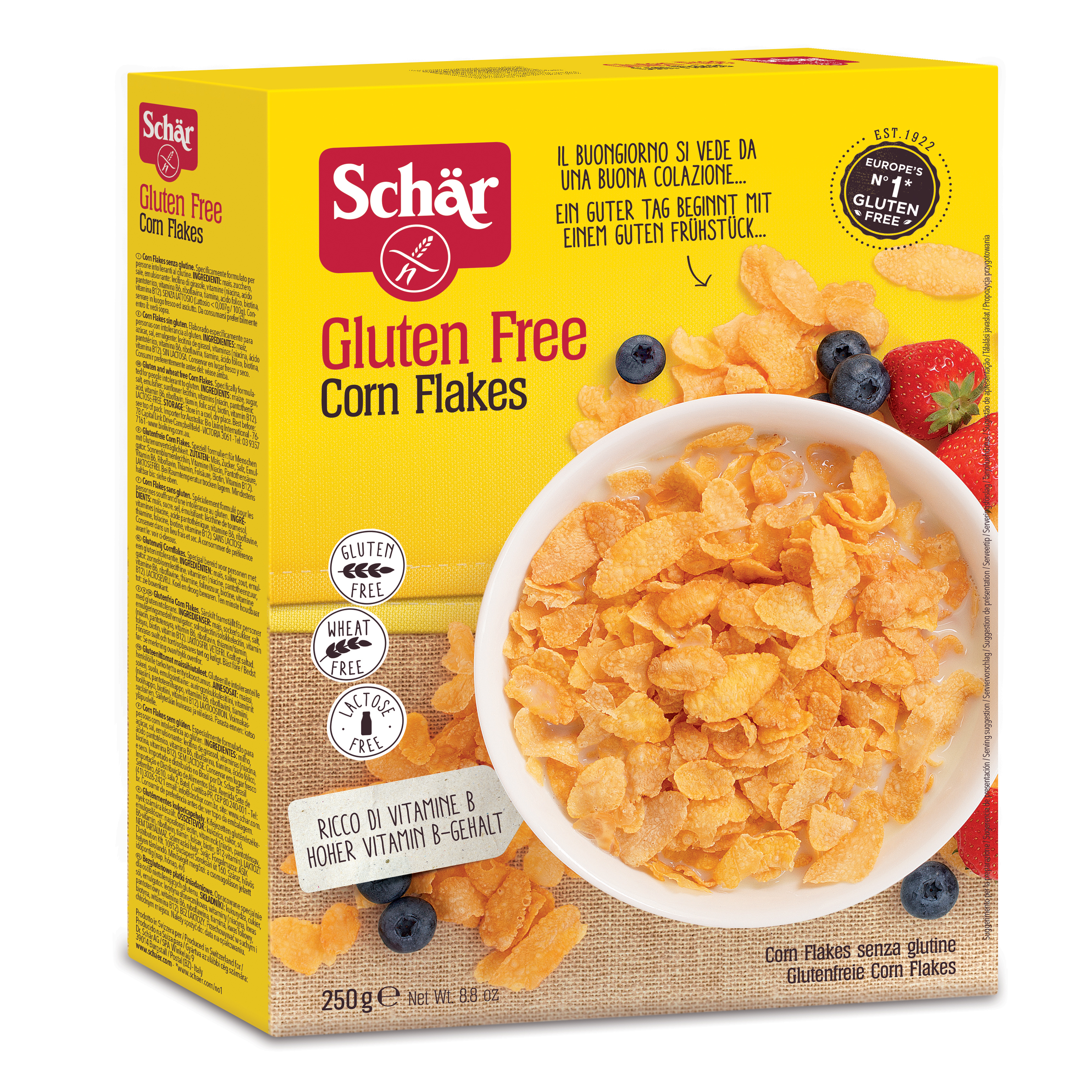 Schar corn flakes vit 250 g