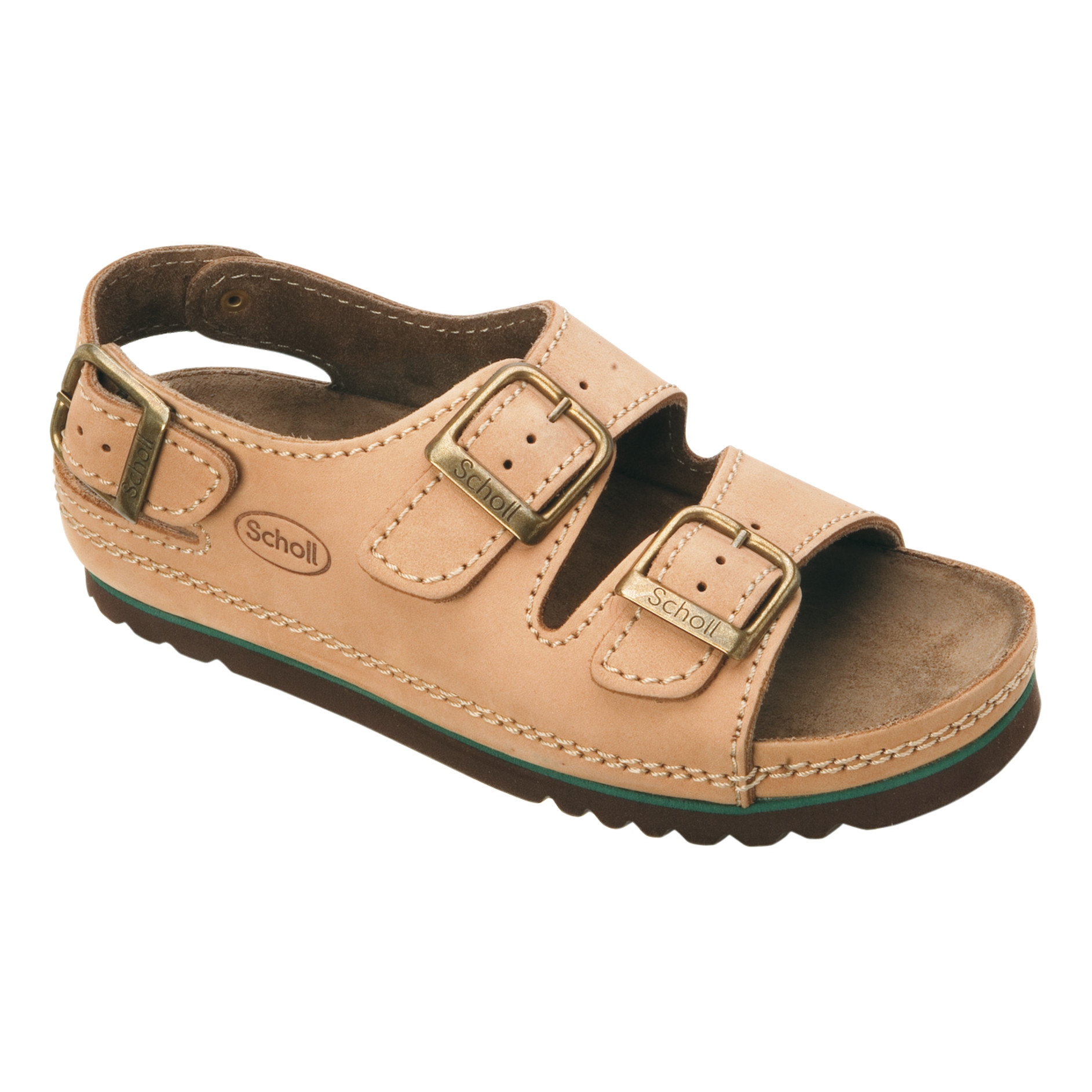 Air bag back strap nubuck unisex bioprint cuoio 39