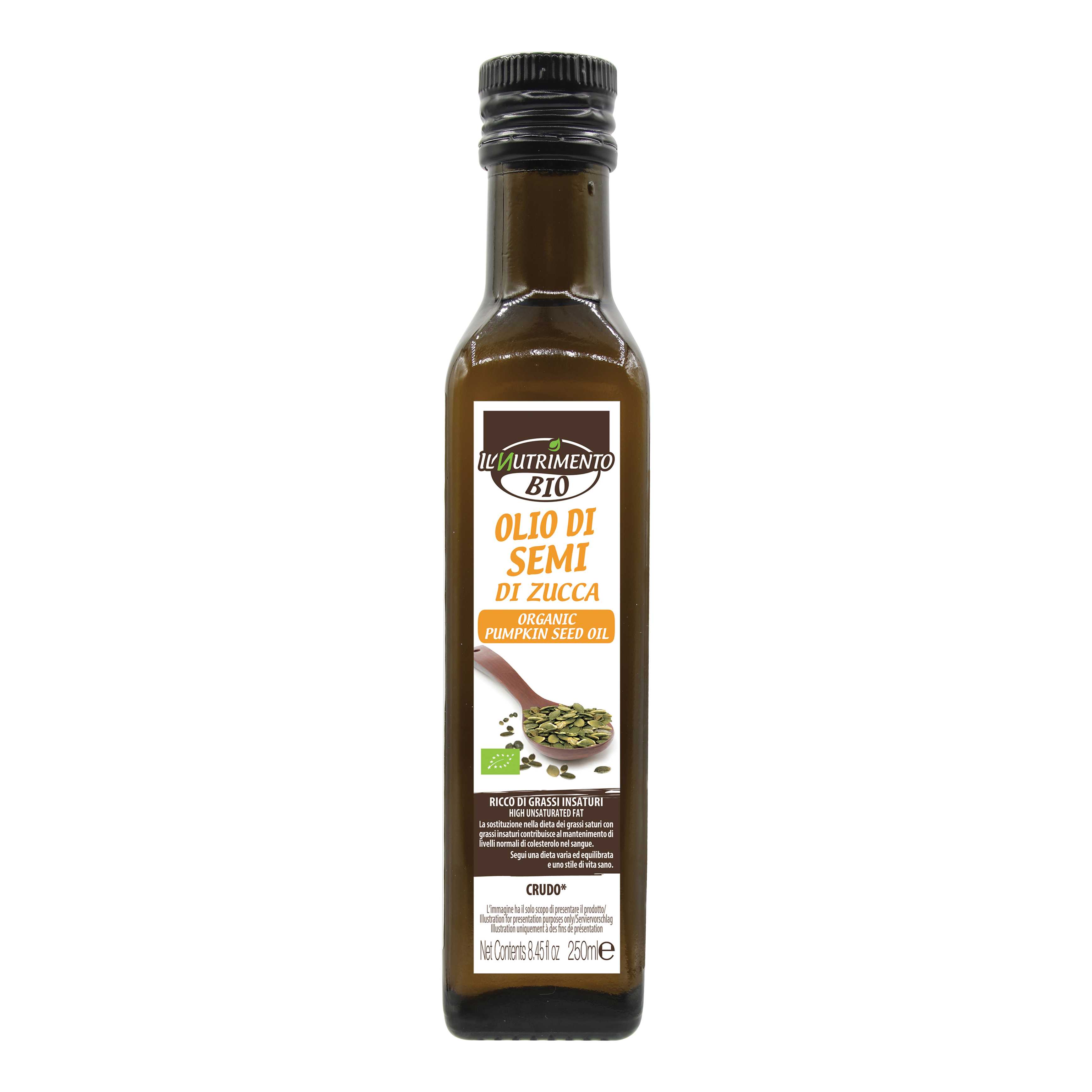 Il nutrimento olio di semi di zucca 250 ml