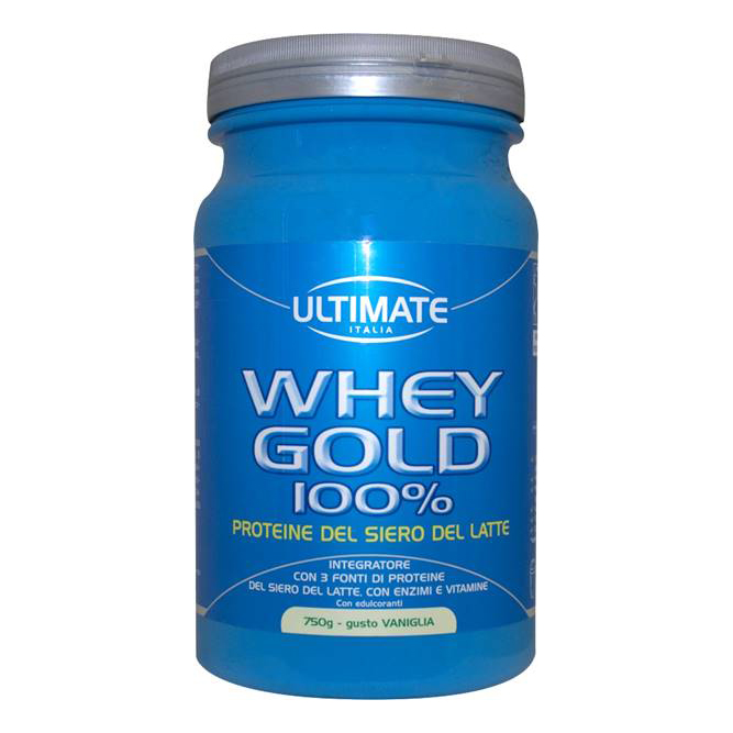 Whey gold 100 % vaniglia 750 g 1 pezzo