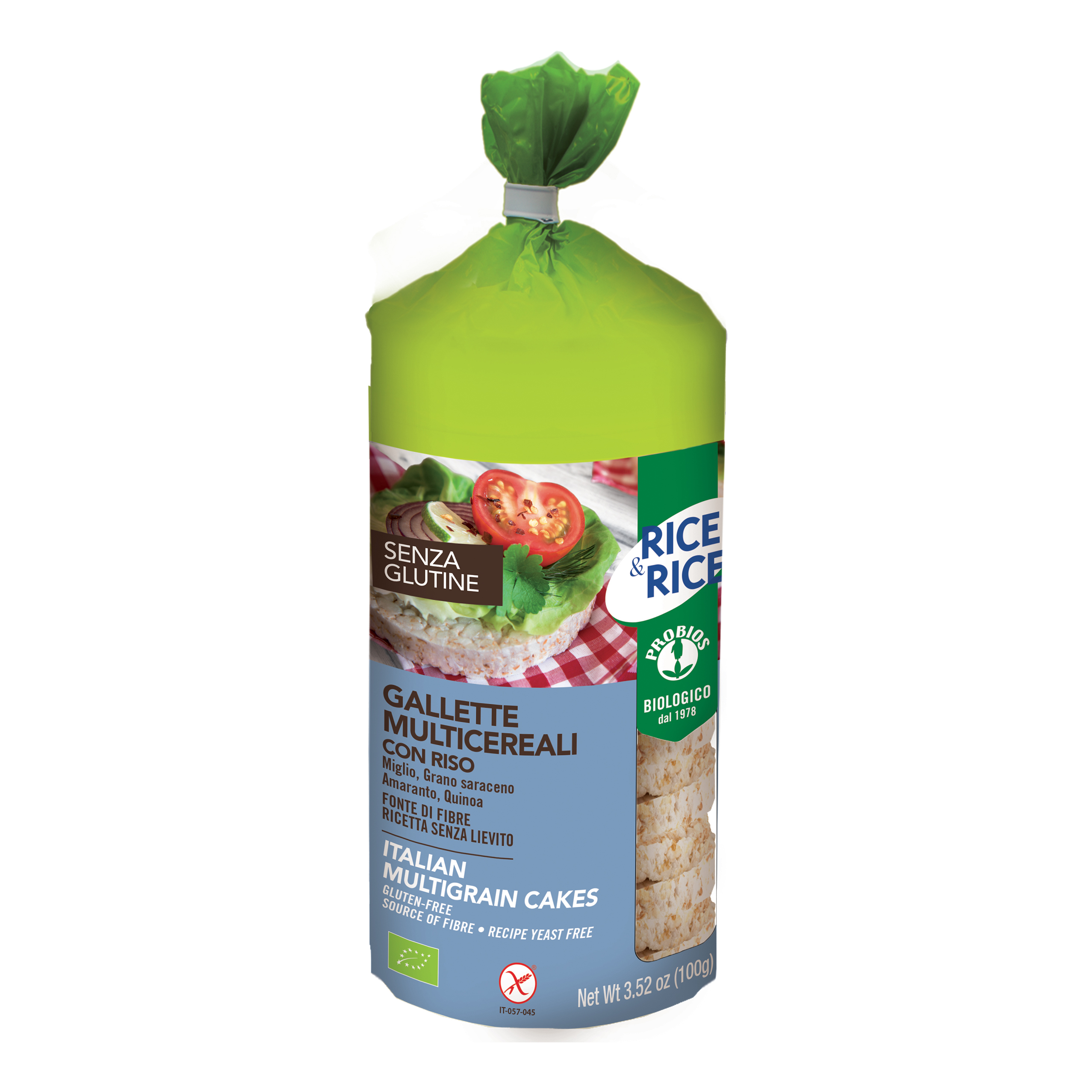 Rice&rice gallette multicereali 100 g senza lievito