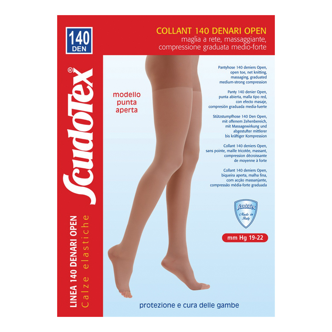 Scudotex collant 140 open nero 1